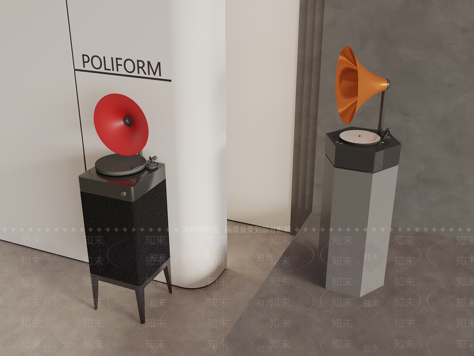 音响3D模型下载【ID:1178668526】