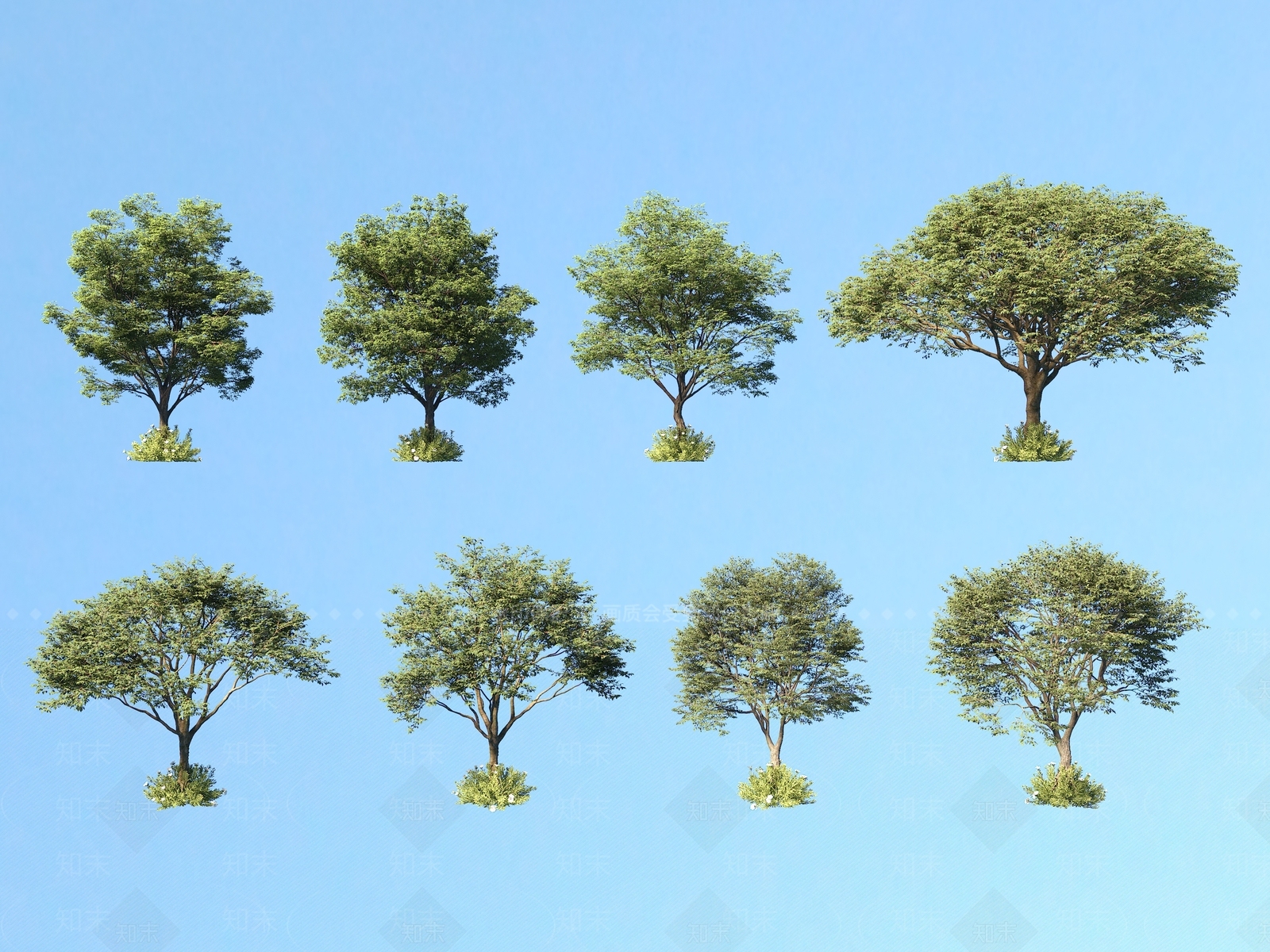 景观树3D模型下载【ID:1178670185】