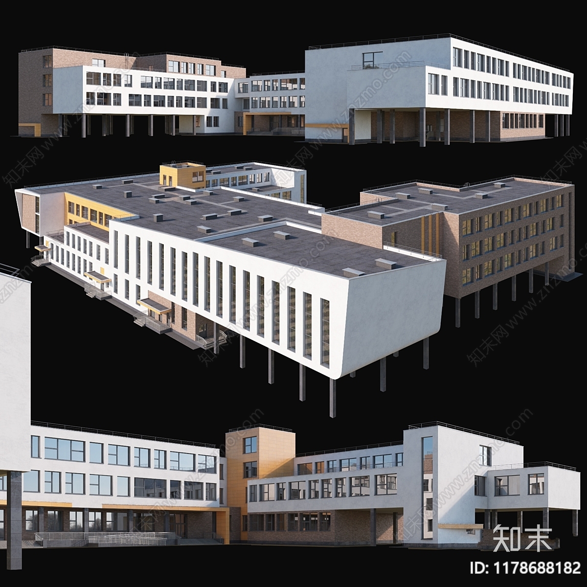 其他建筑外观3D模型下载【ID:1178688182】