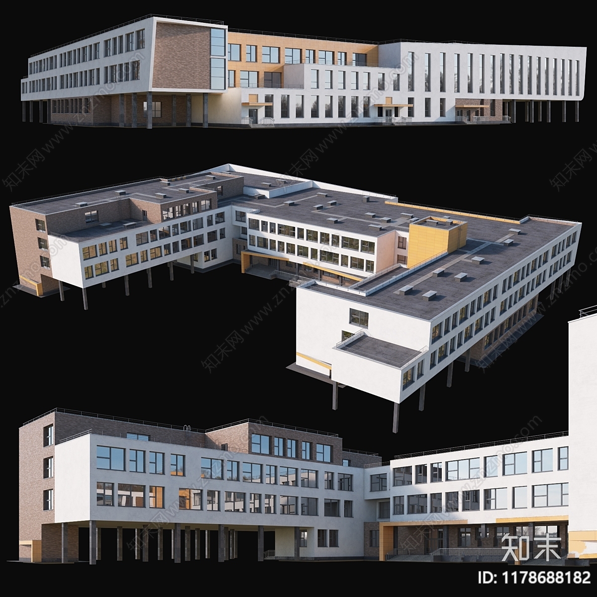 其他建筑外观3D模型下载【ID:1178688182】