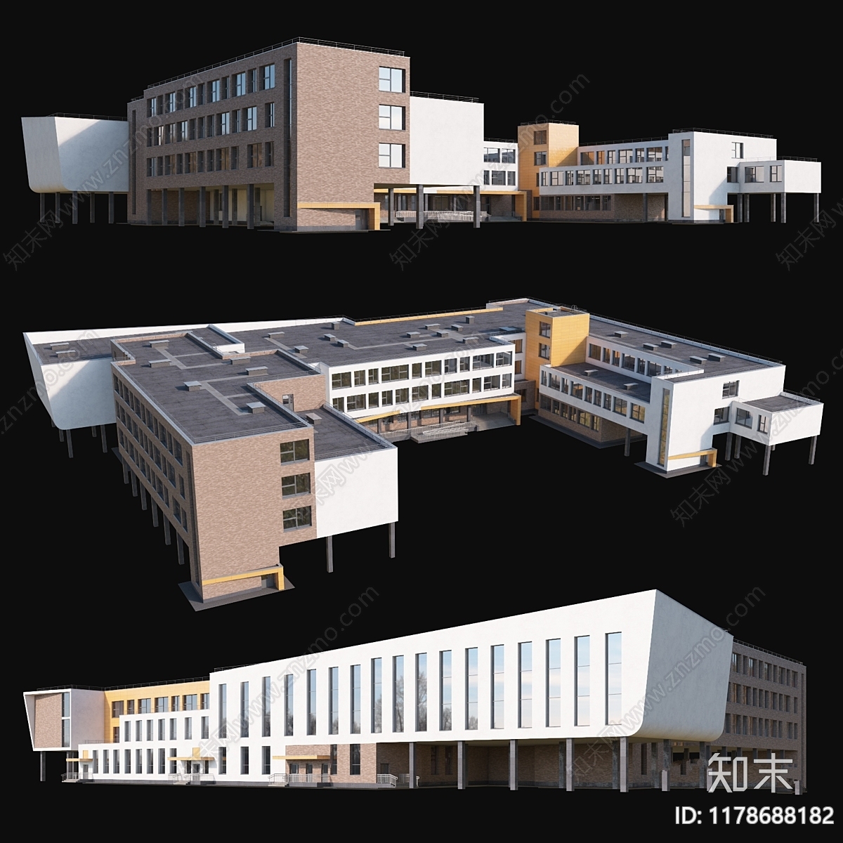 其他建筑外观3D模型下载【ID:1178688182】