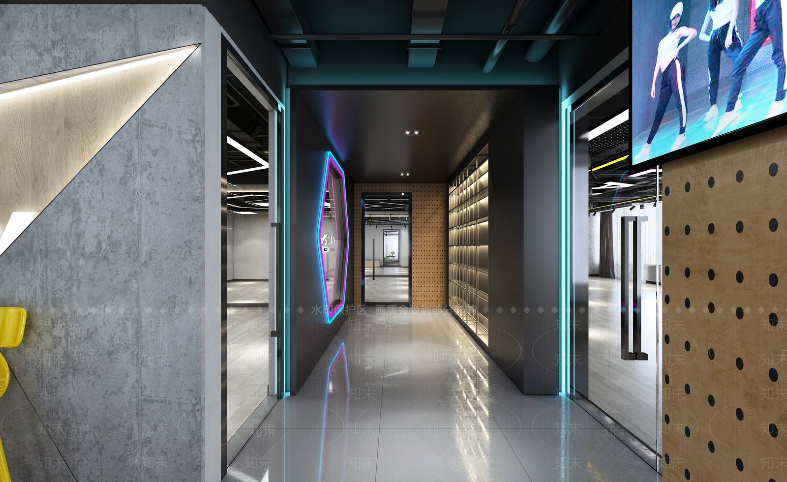 现代接待室3D模型下载【ID:1214854620】