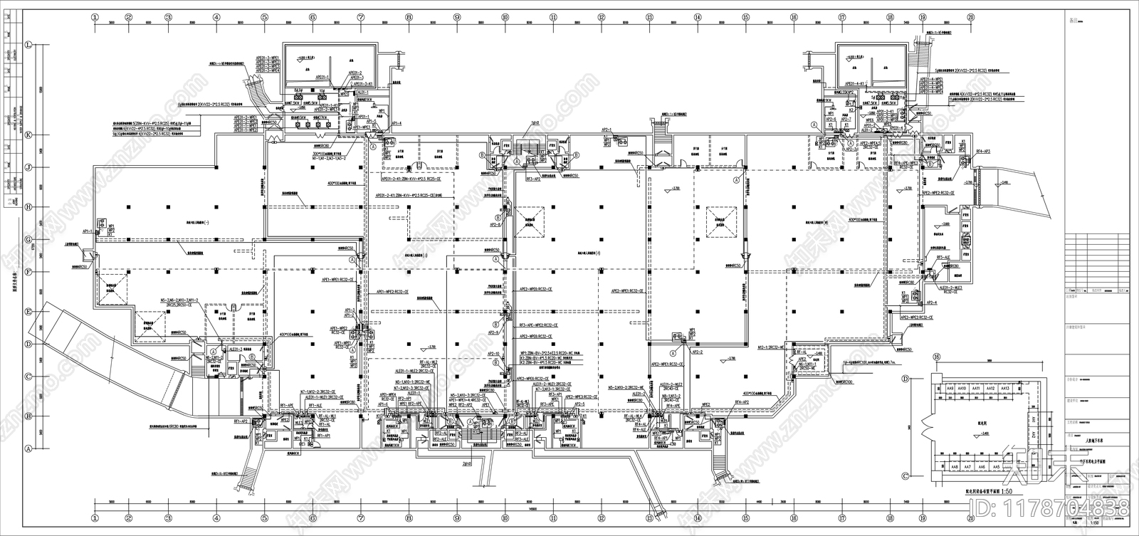 电气图施工图下载【ID:1178704838】