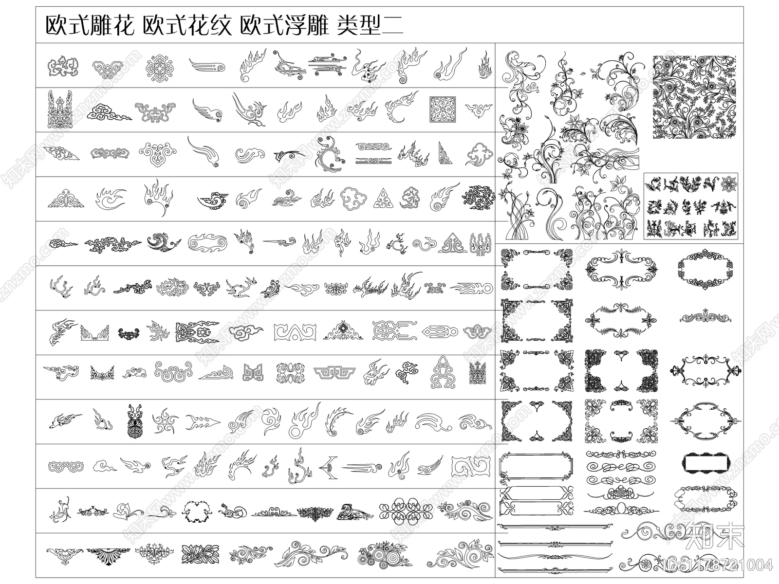 2024最新标准构件通用版cad施工图下载【ID:1178721004】