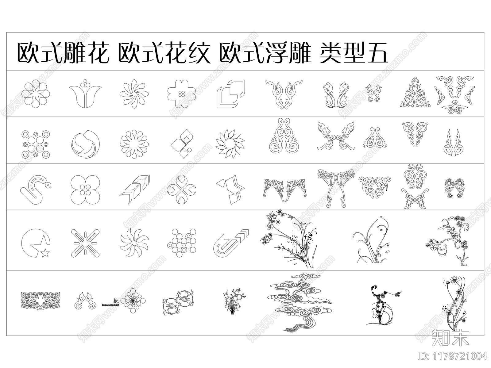 2024最新标准构件通用版cad施工图下载【ID:1178721004】