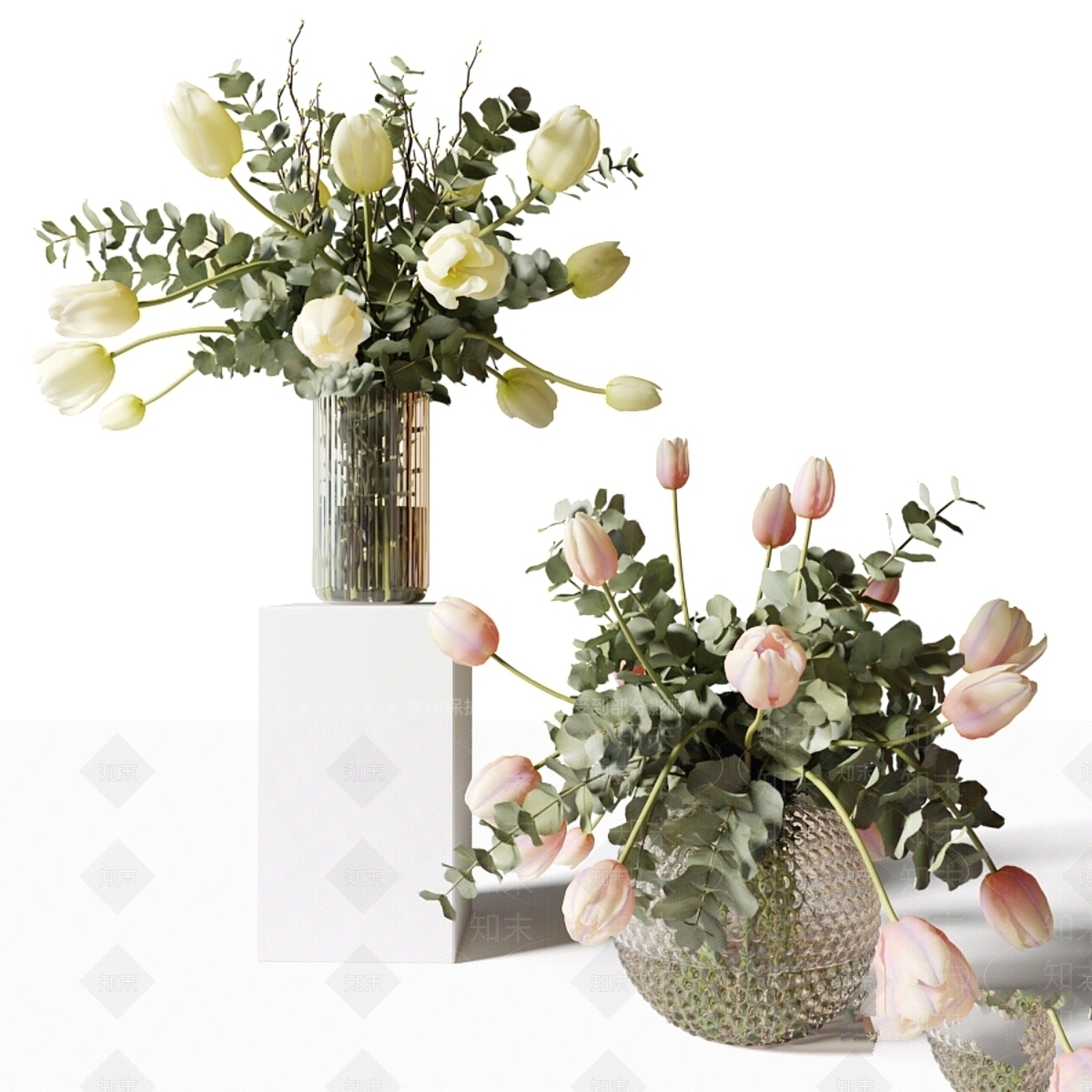 花艺3D模型下载【ID:1178720688】