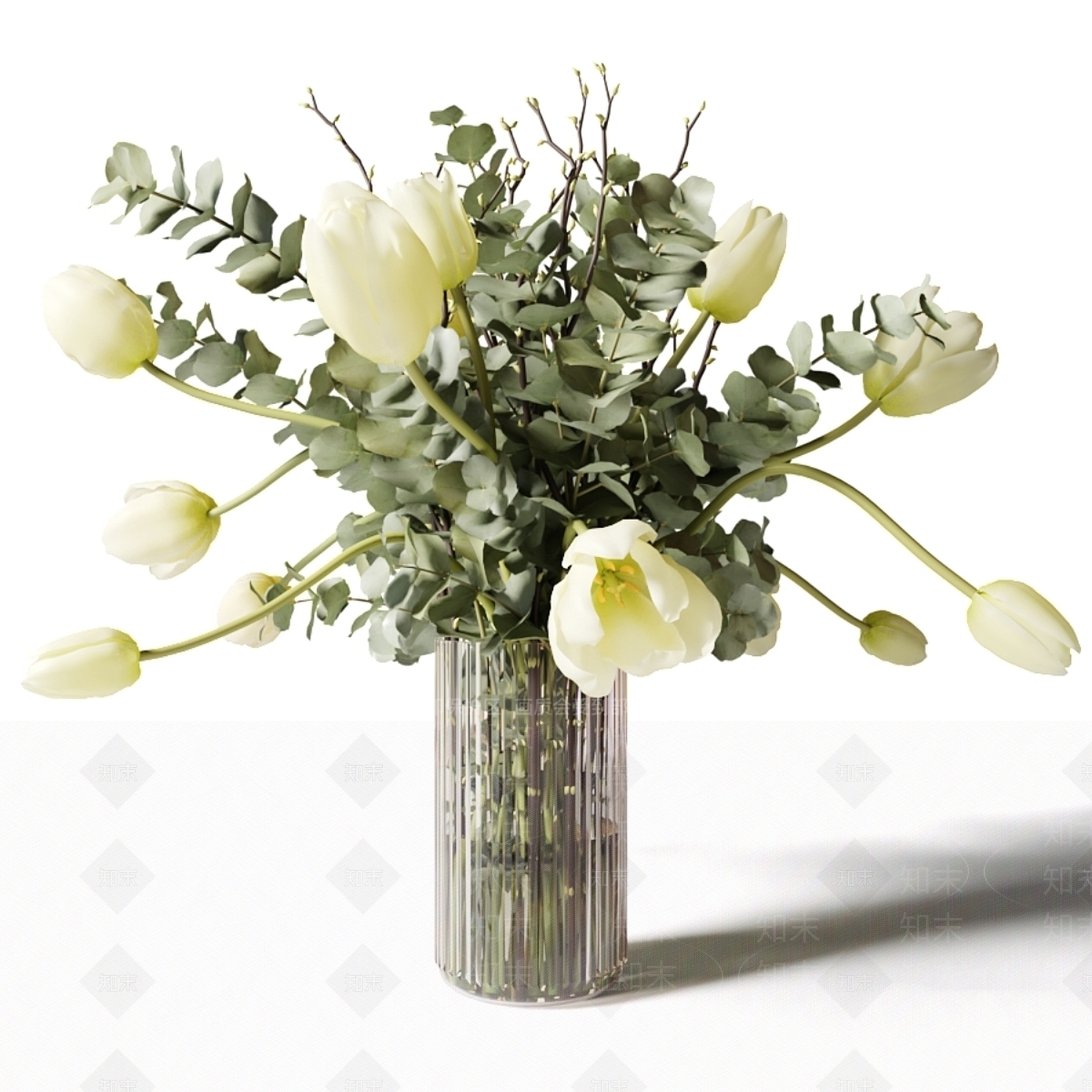 花艺3D模型下载【ID:1178720688】