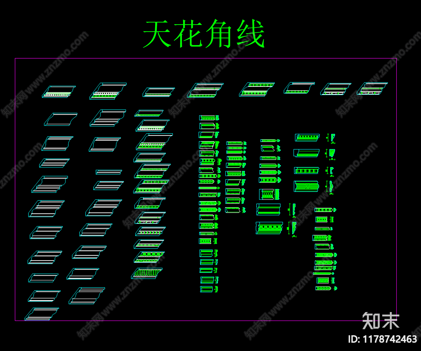 极简现代其他图库施工图下载【ID:1178742463】