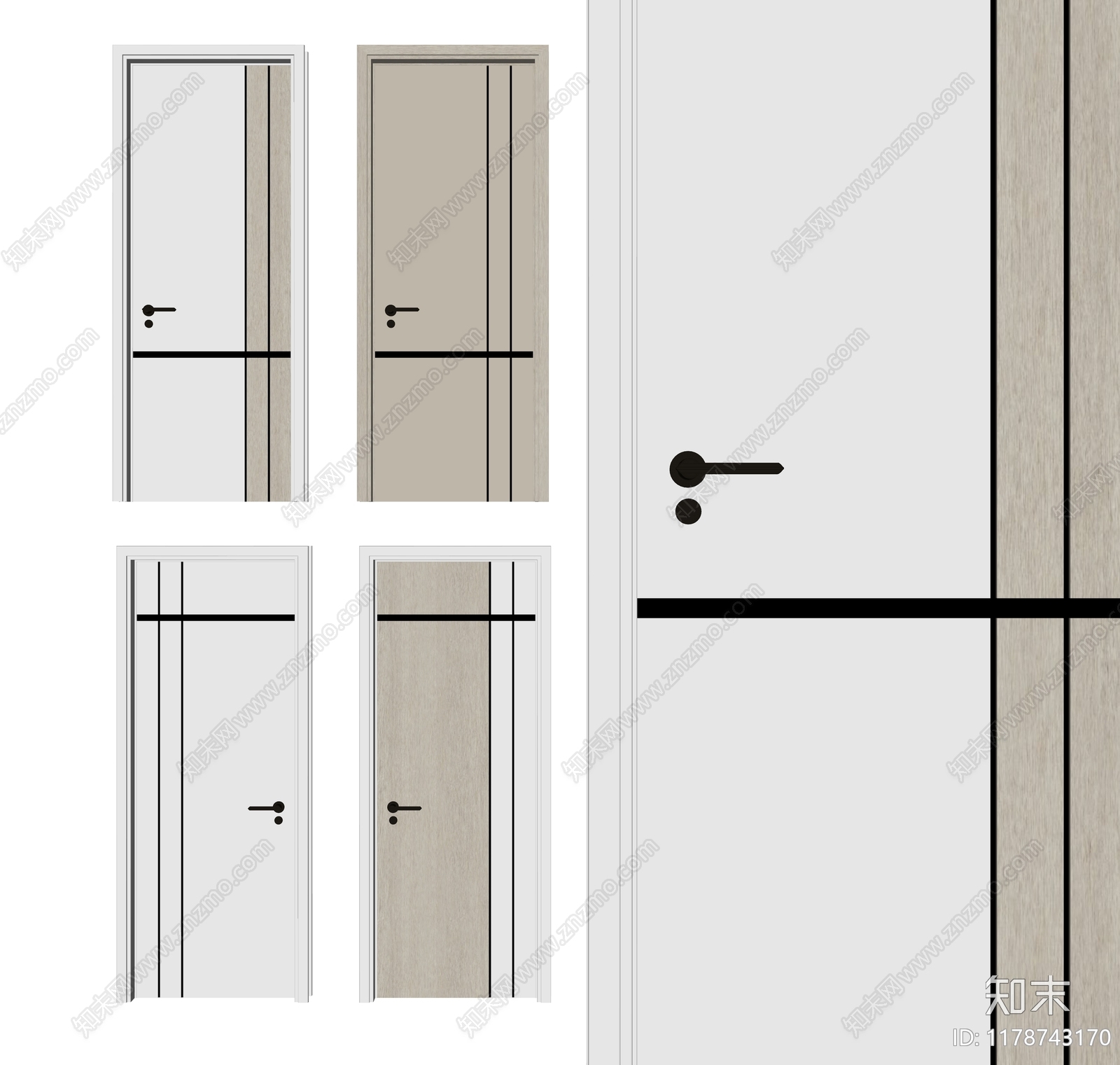 现代单开门SU模型下载【ID:1178743170】