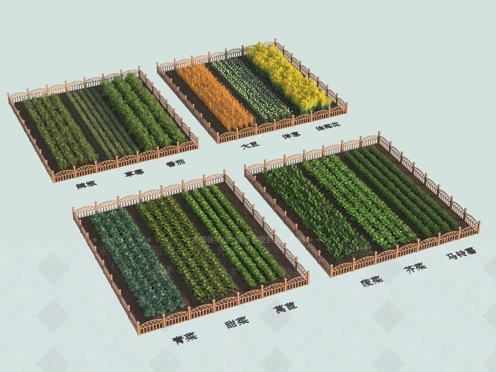 农作物3D模型下载【ID:1178743960】