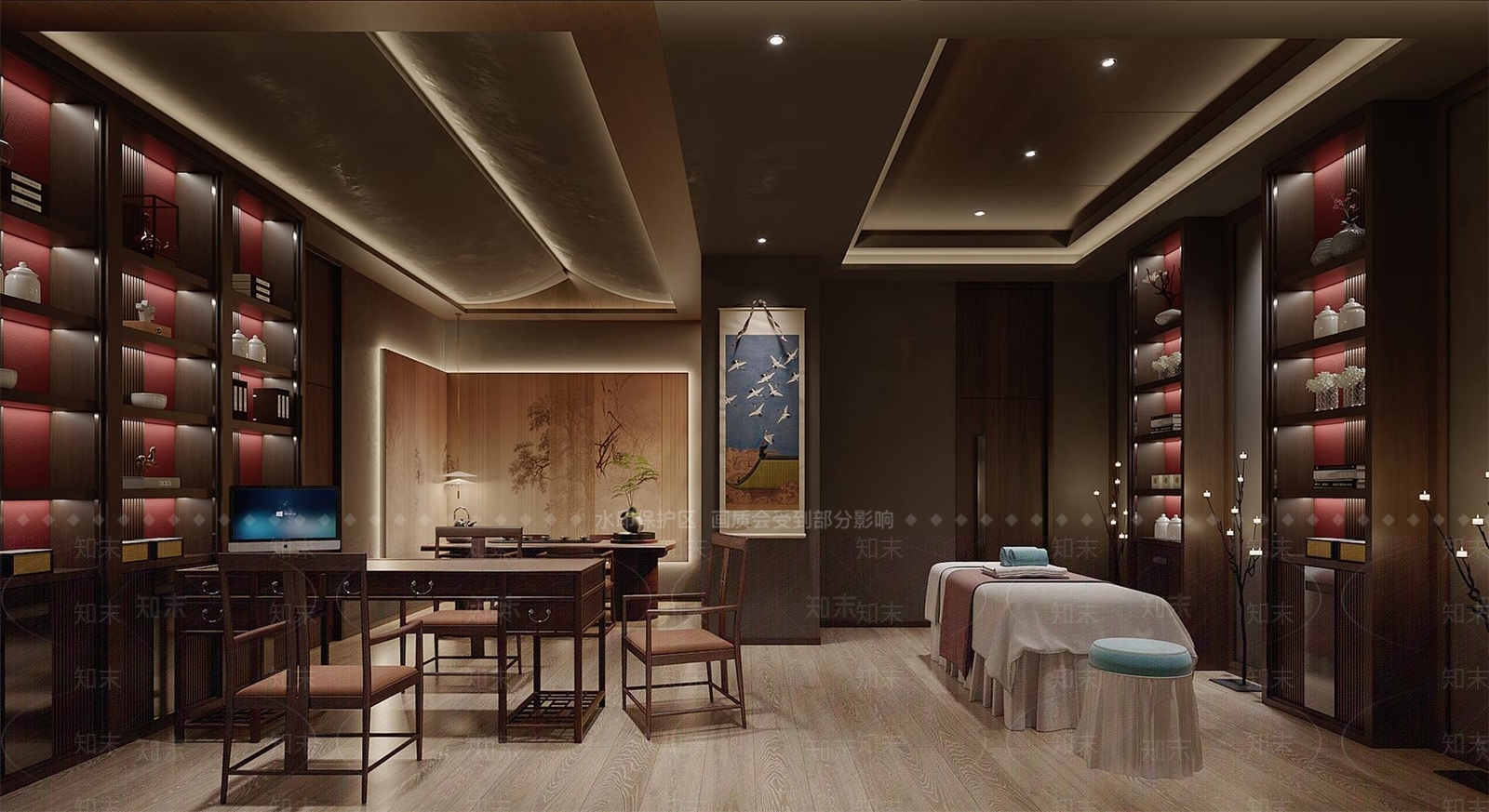 新中式医院3D模型下载【ID:1178744877】
