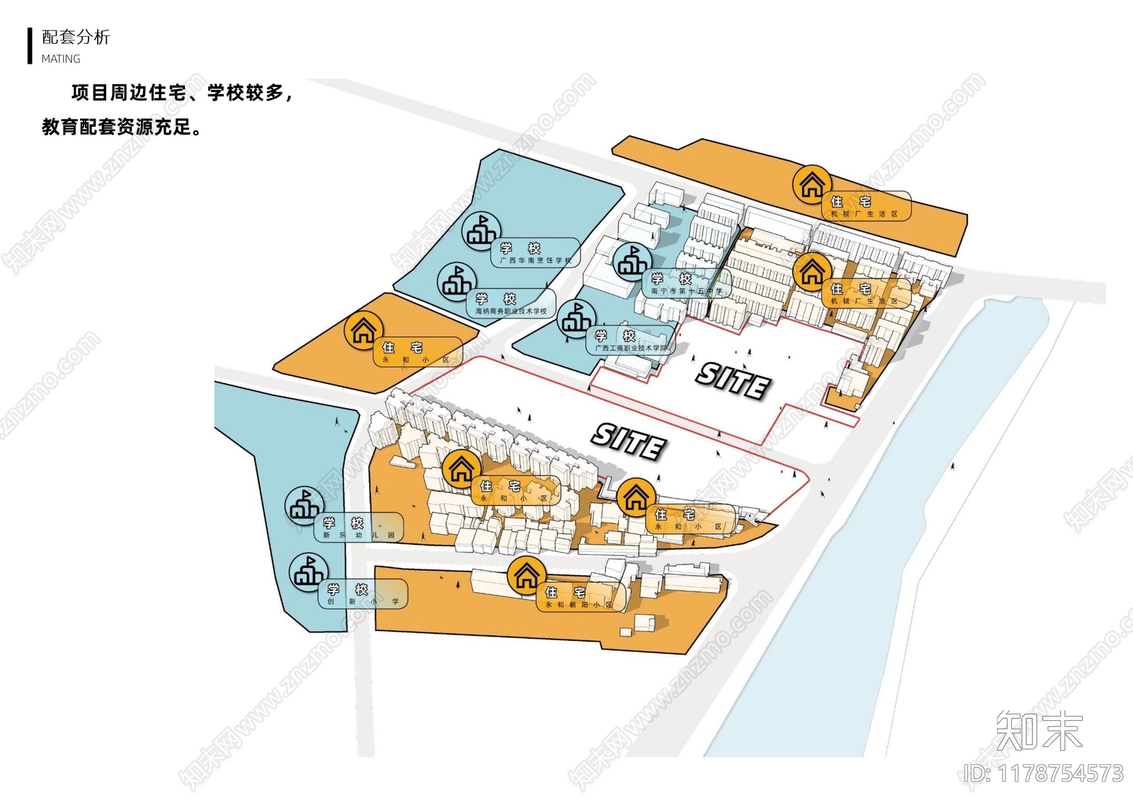 现代小区建筑下载【ID:1178754573】