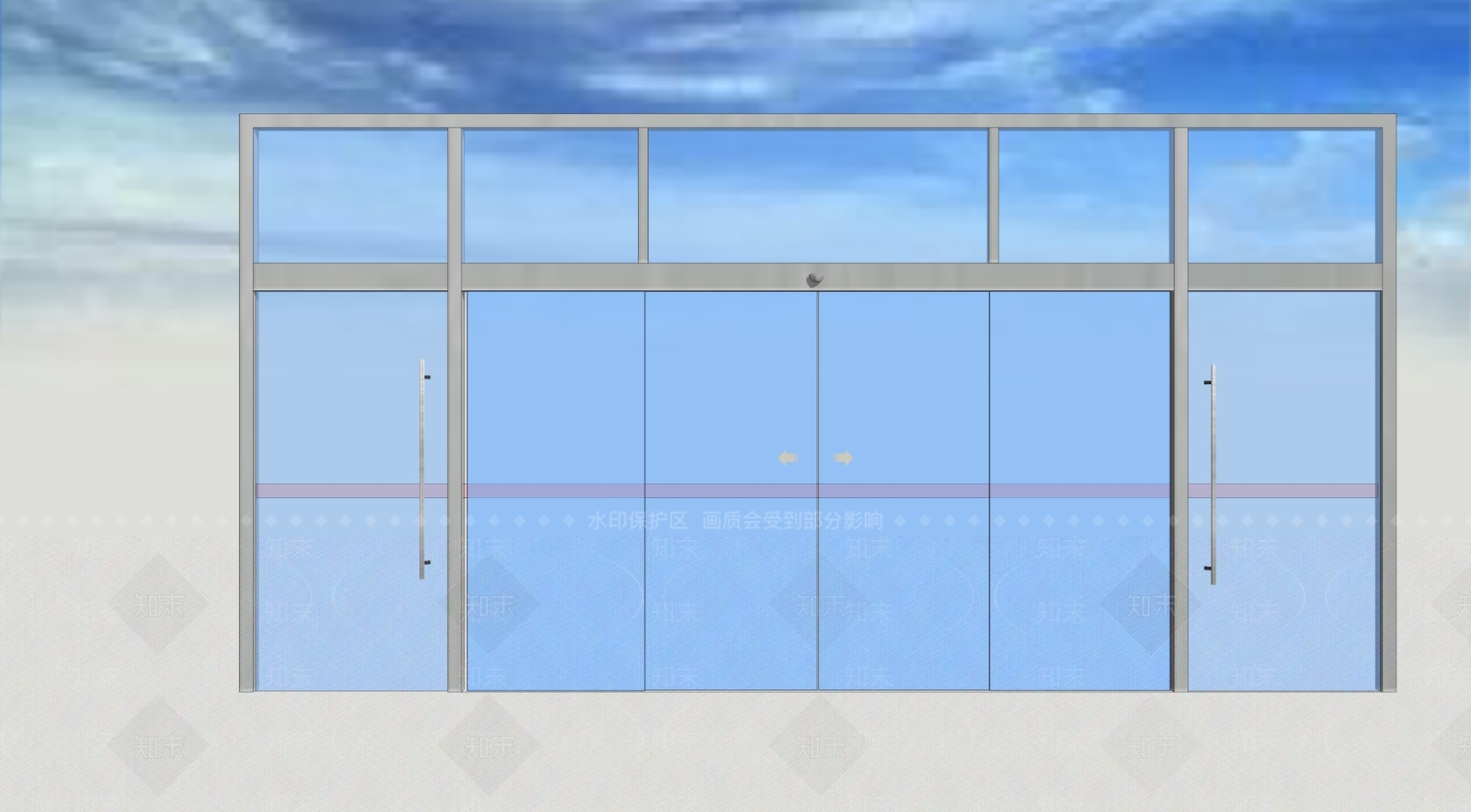 现代其他办公区域SU模型下载【ID:1178773017】