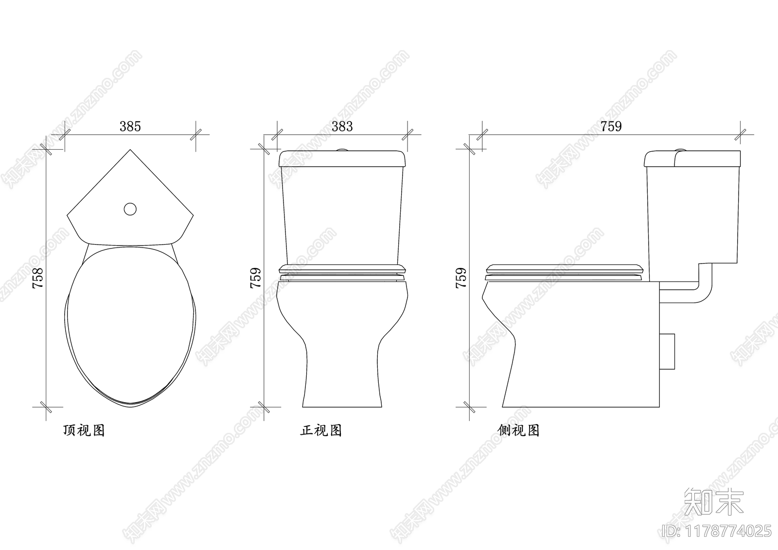 现代卫浴设施施工图下载【ID:1178774025】