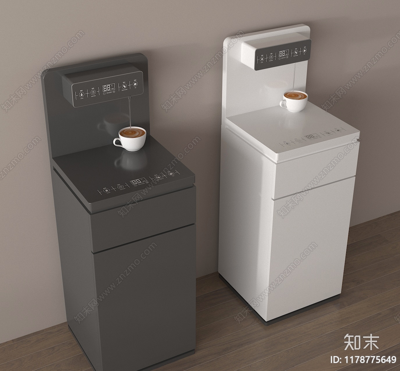 饮水机3D模型下载【ID:1178775649】