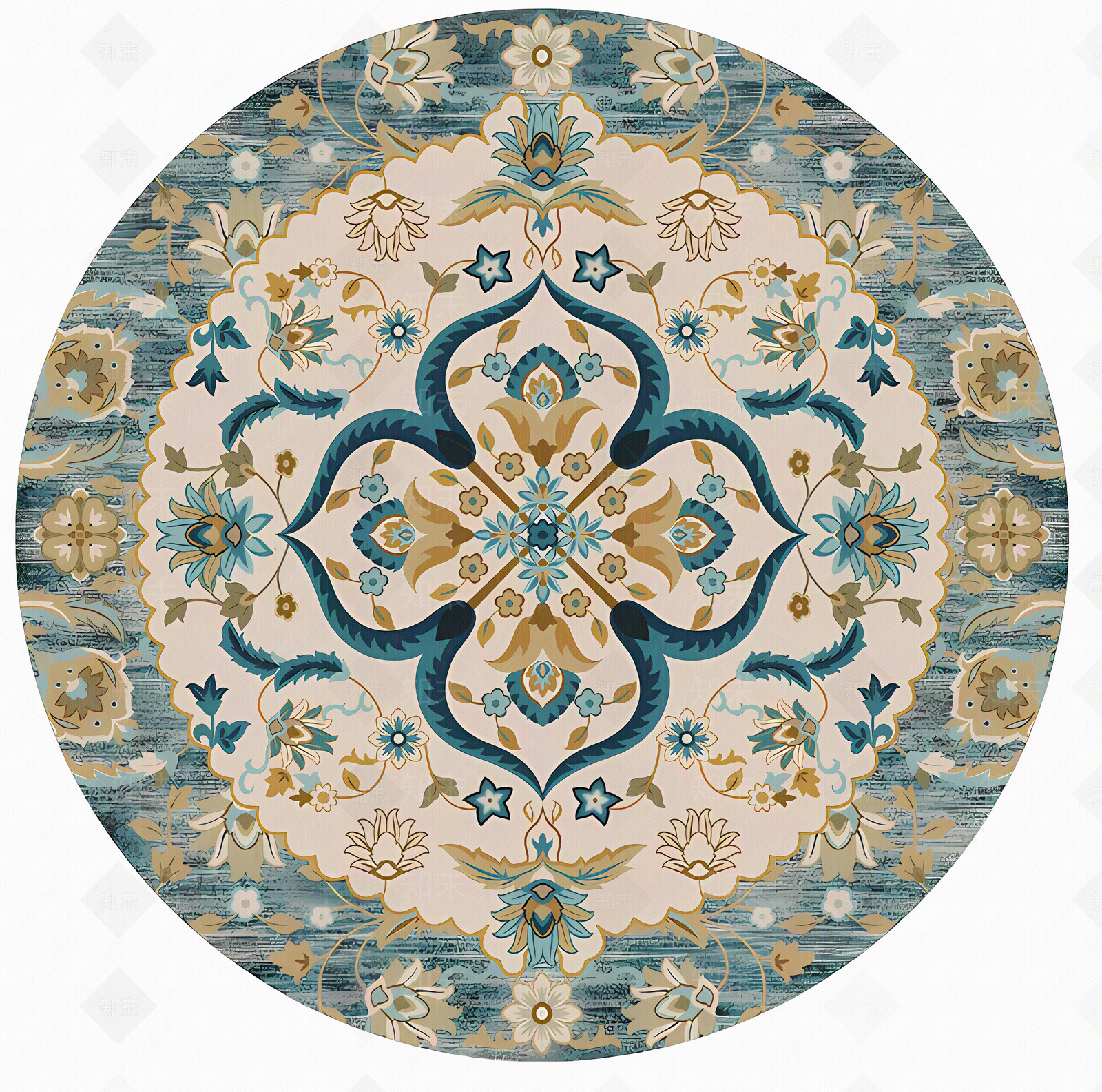 中式地毯贴图下载【ID:1178780225】