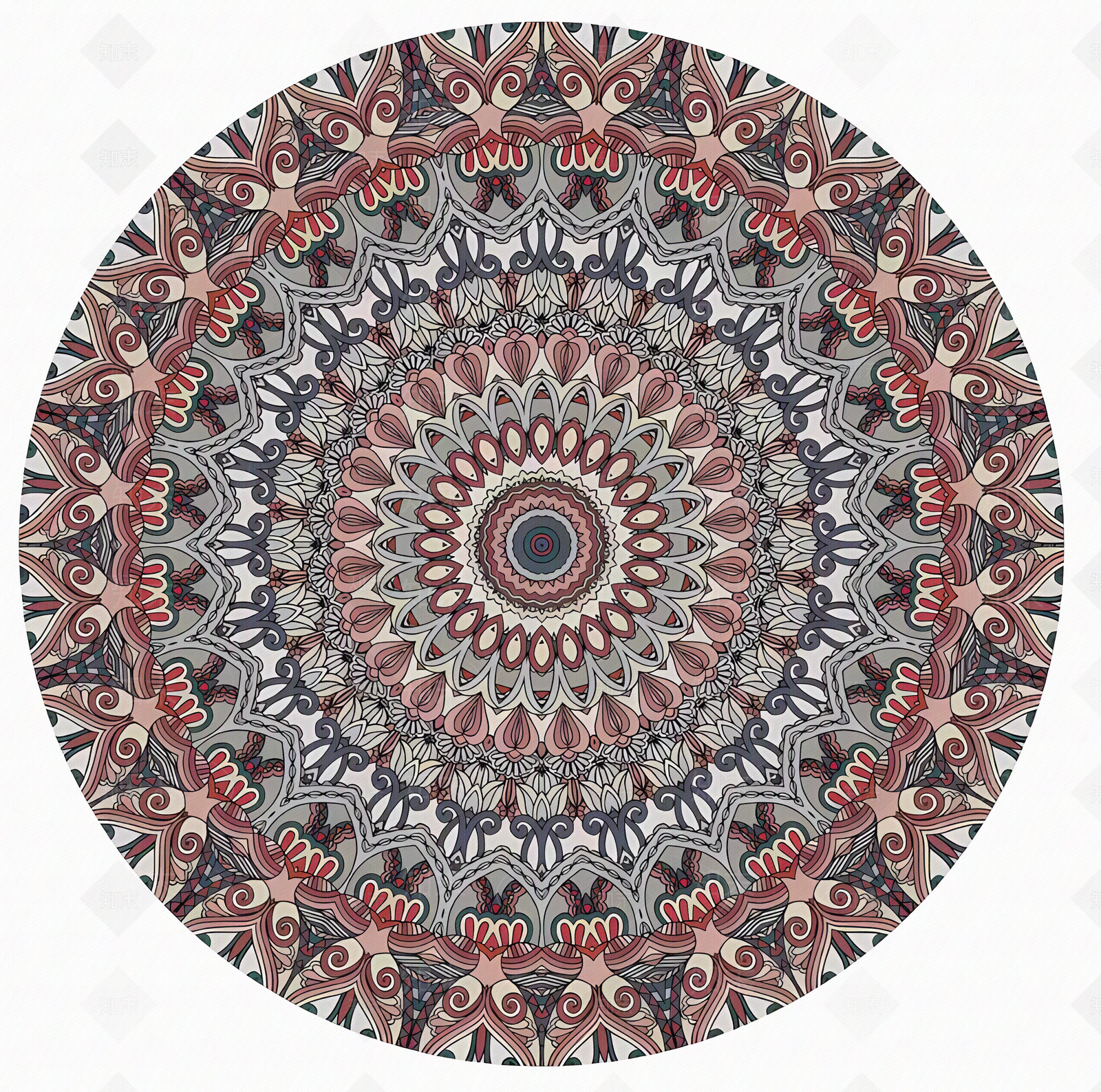 中式地毯贴图下载【ID:1178780430】