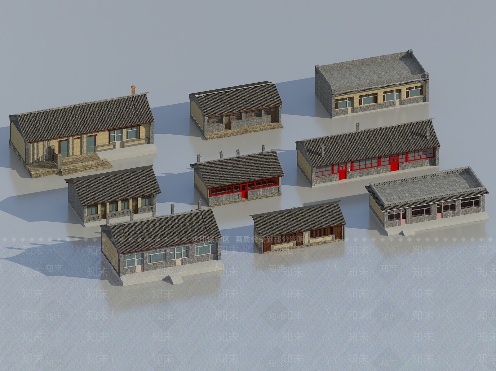 中式其他公共建筑3D模型下载【ID:1178783263】
