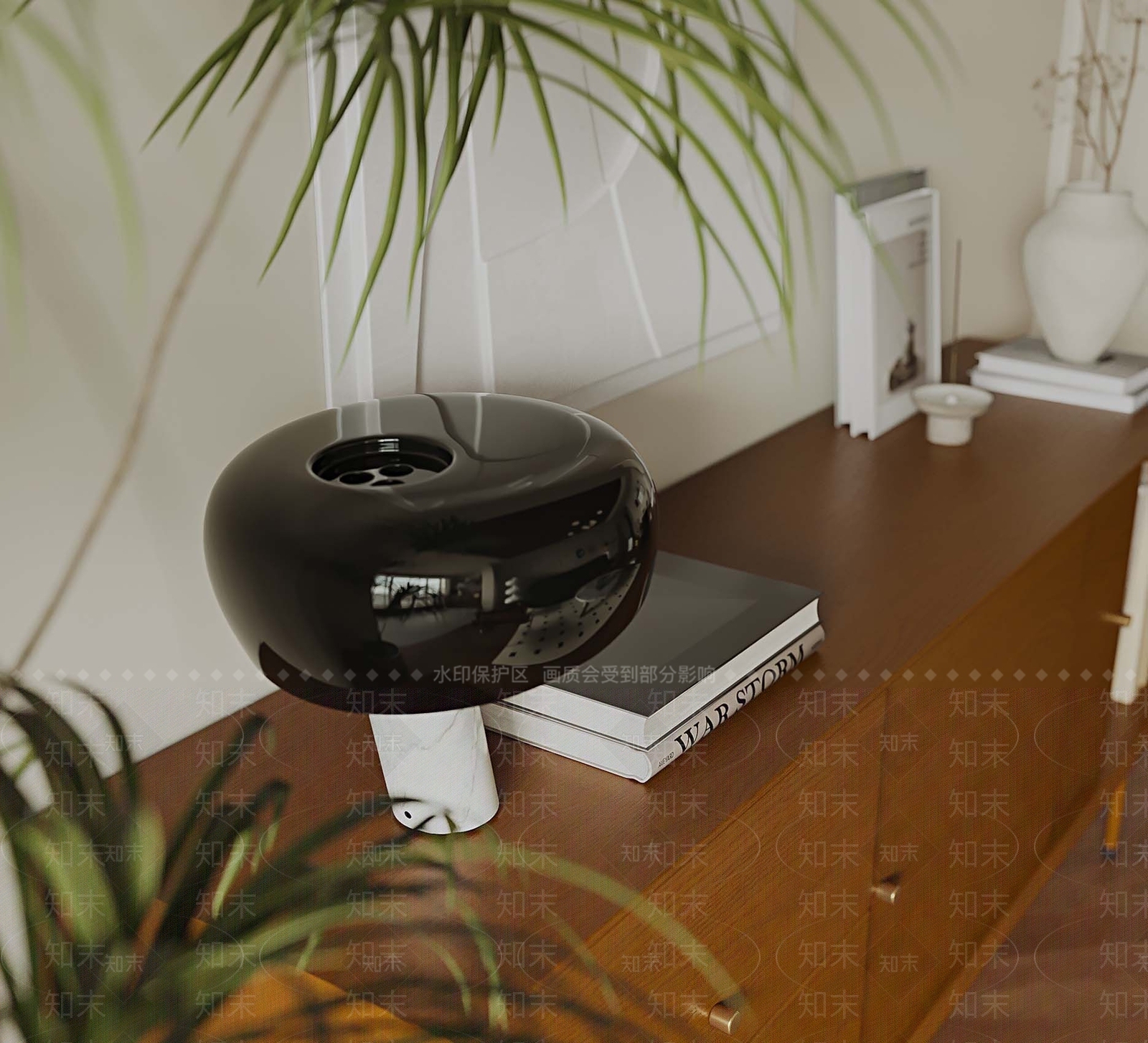 现代玄关柜3D模型下载【ID:1178932427】