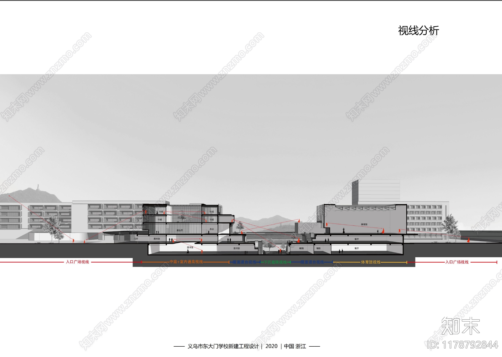 现代新中式中小学建筑下载【ID:1178792844】