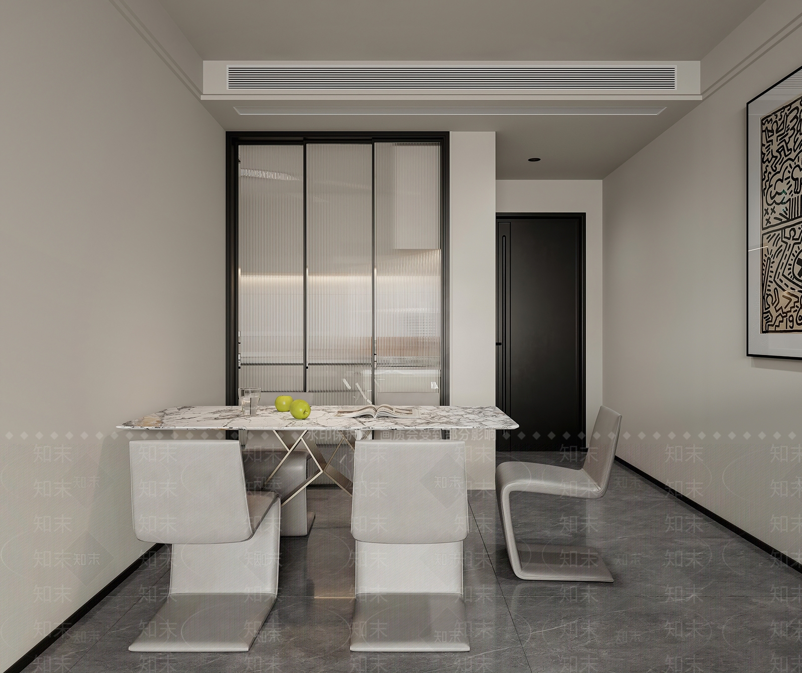现代玄关3D模型下载【ID:1214856945】