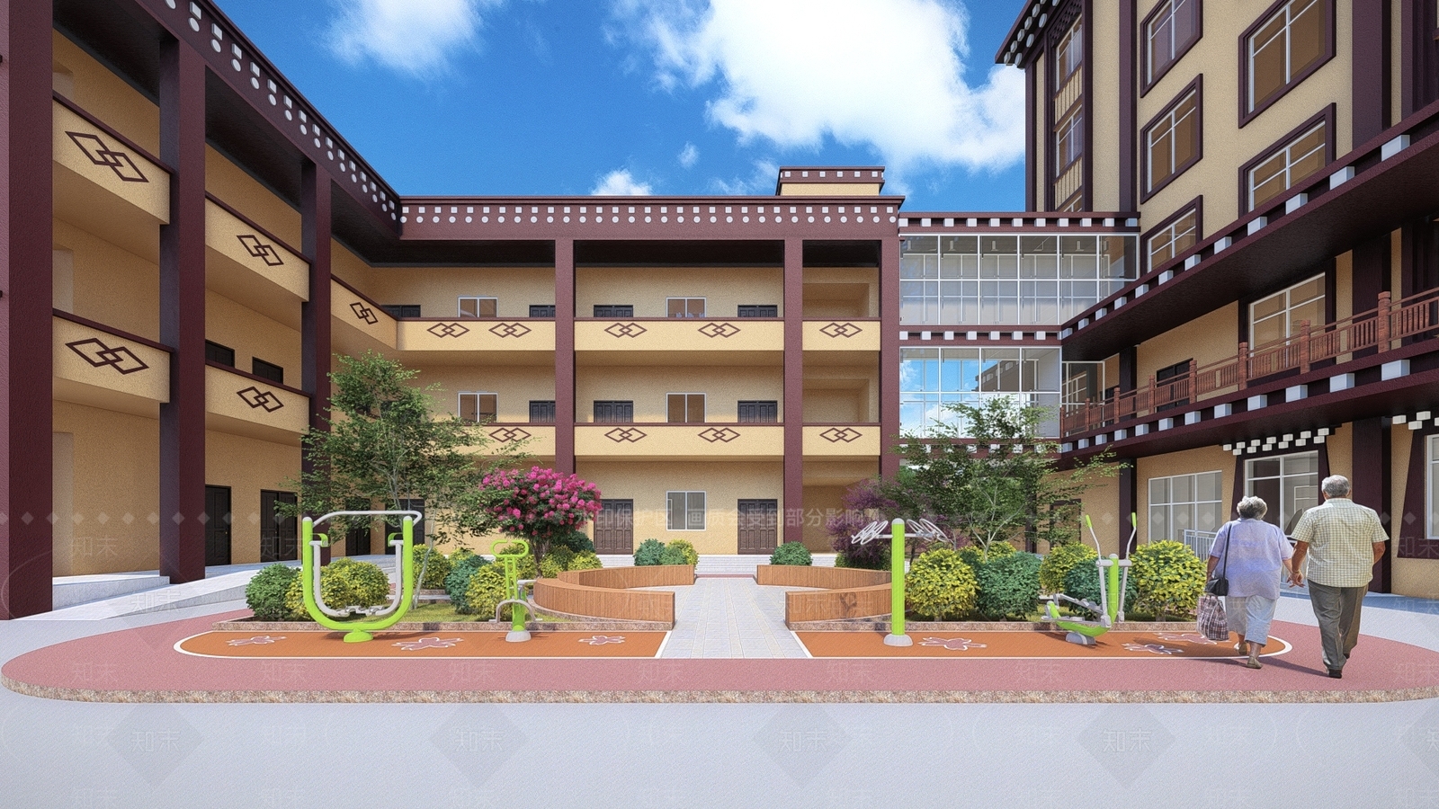 现代其他公共建筑SU模型下载【ID:1179825285】