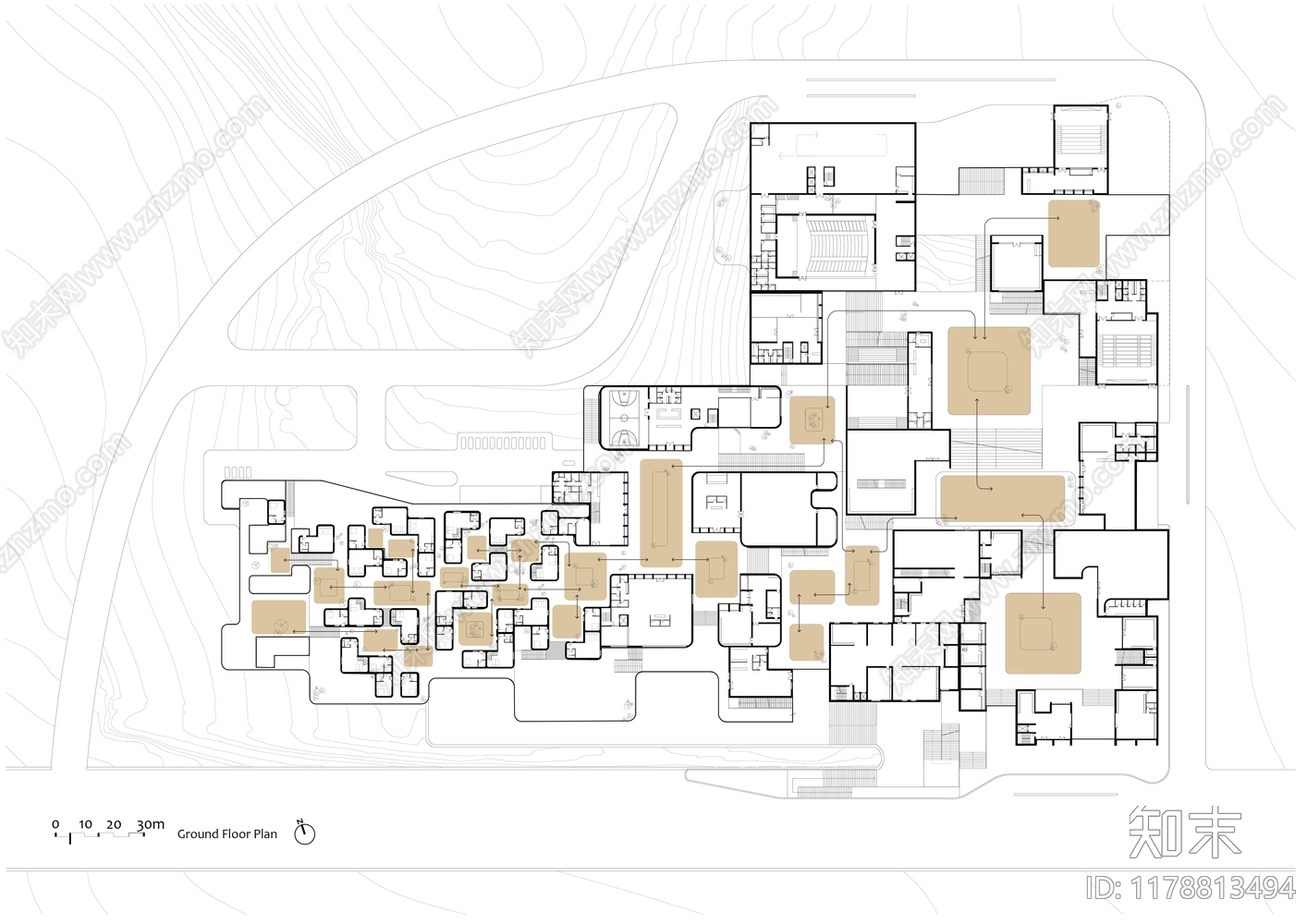 现代展馆建筑下载【ID:1178813494】