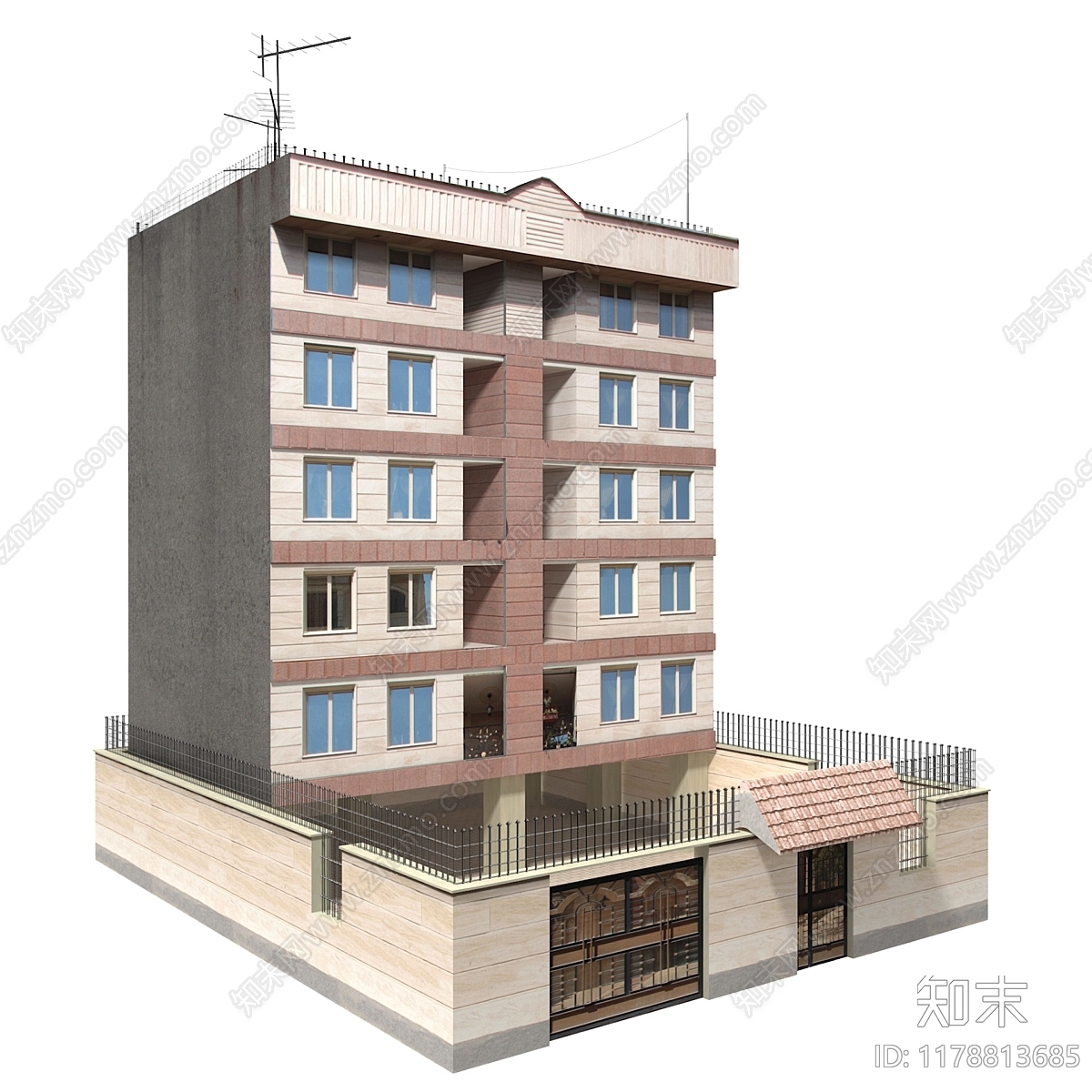 其他建筑外观3D模型下载【ID:1178813685】