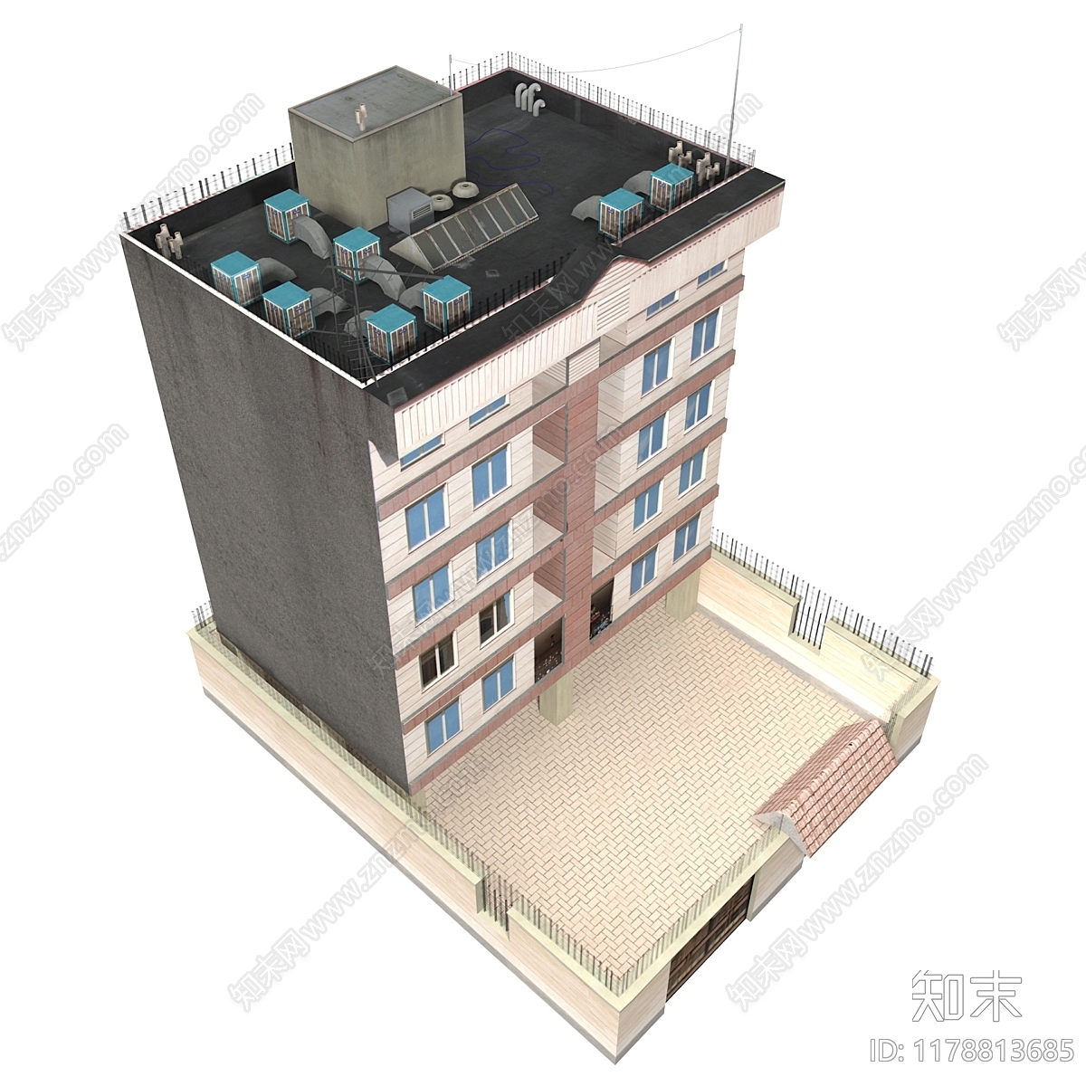 其他建筑外观3D模型下载【ID:1178813685】