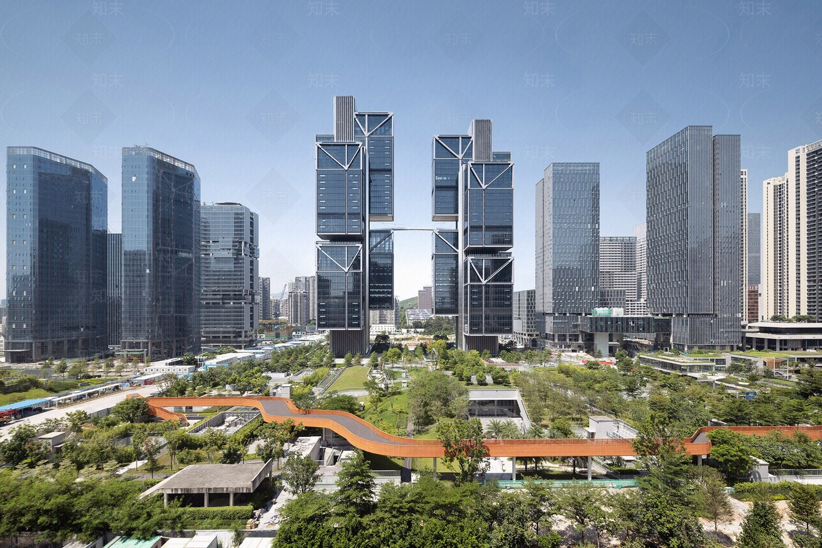 现代城市外景贴图下载【ID:1178820231】_【知末网贴图库】
