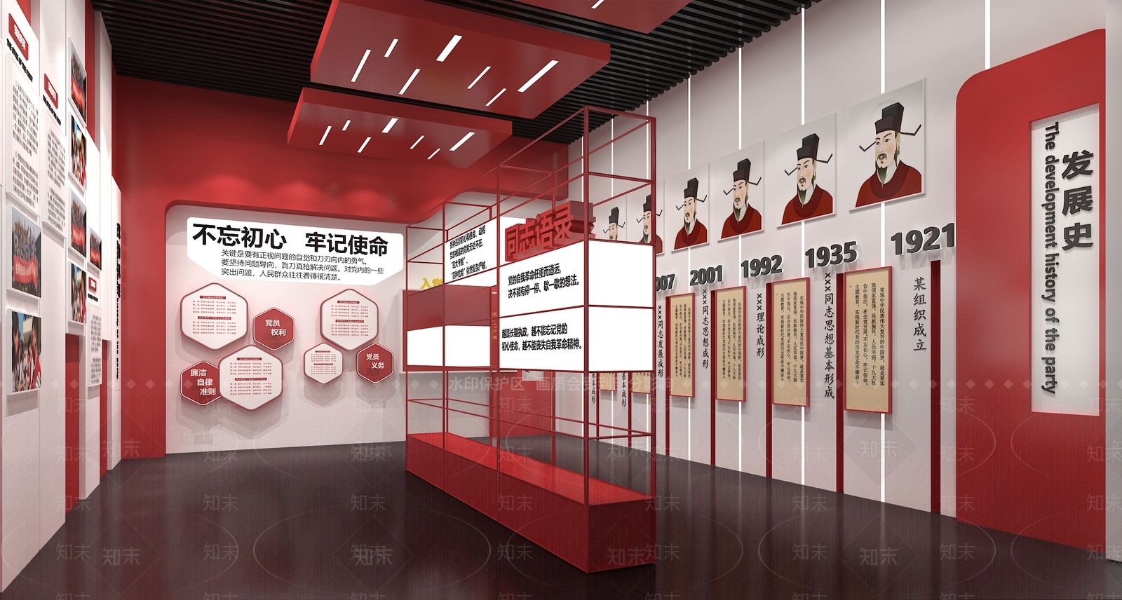 现代新中式博物馆3D模型下载【ID:1178828487】