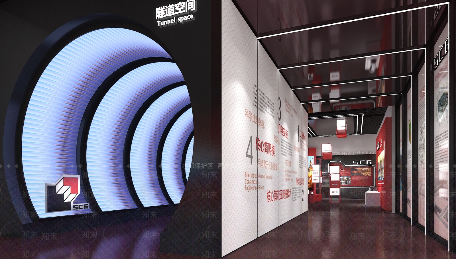 现代新中式博物馆3D模型下载【ID:1178828955】