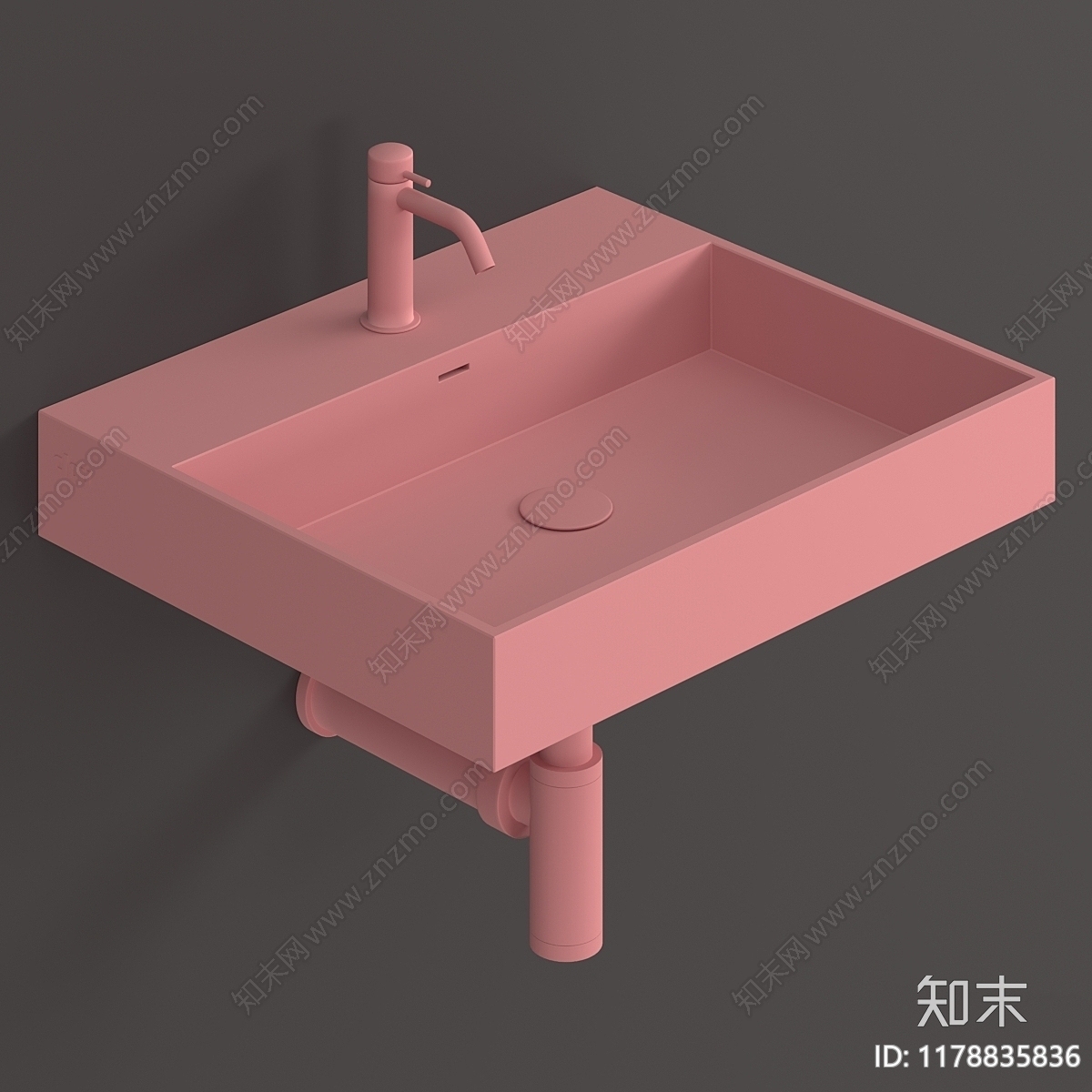 台盆3D模型下载【ID:1178835836】