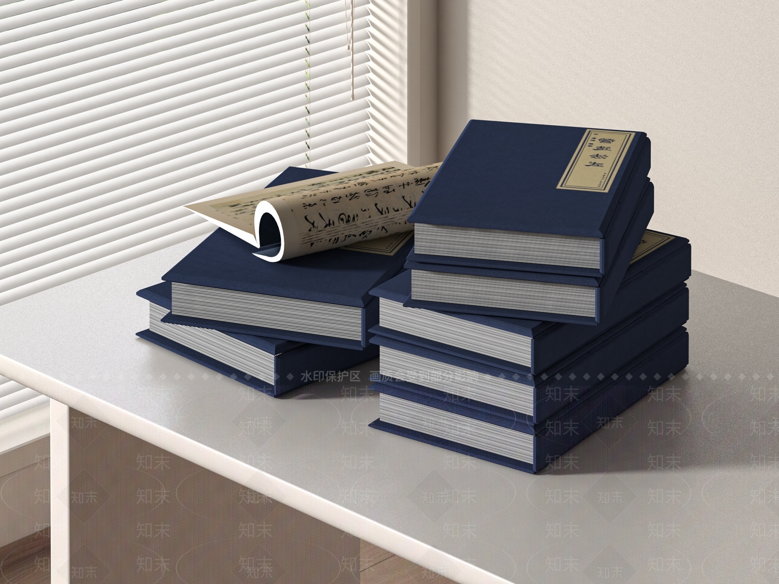书籍3D模型下载【ID:1178846613】