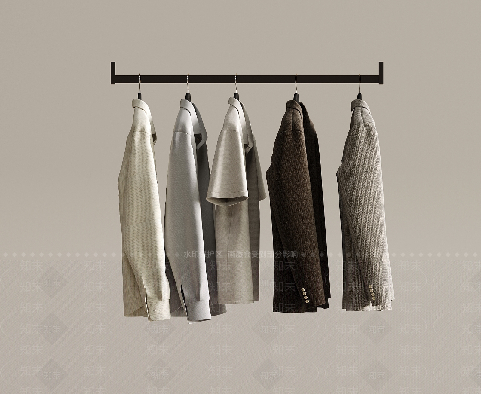 衣服SU模型下载【ID:1178857670】