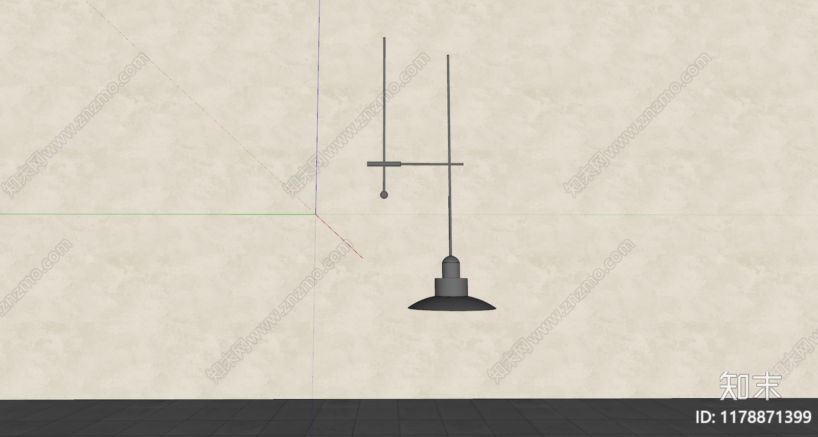 侘寂简约其他灯具SU模型下载【ID:1178871399】