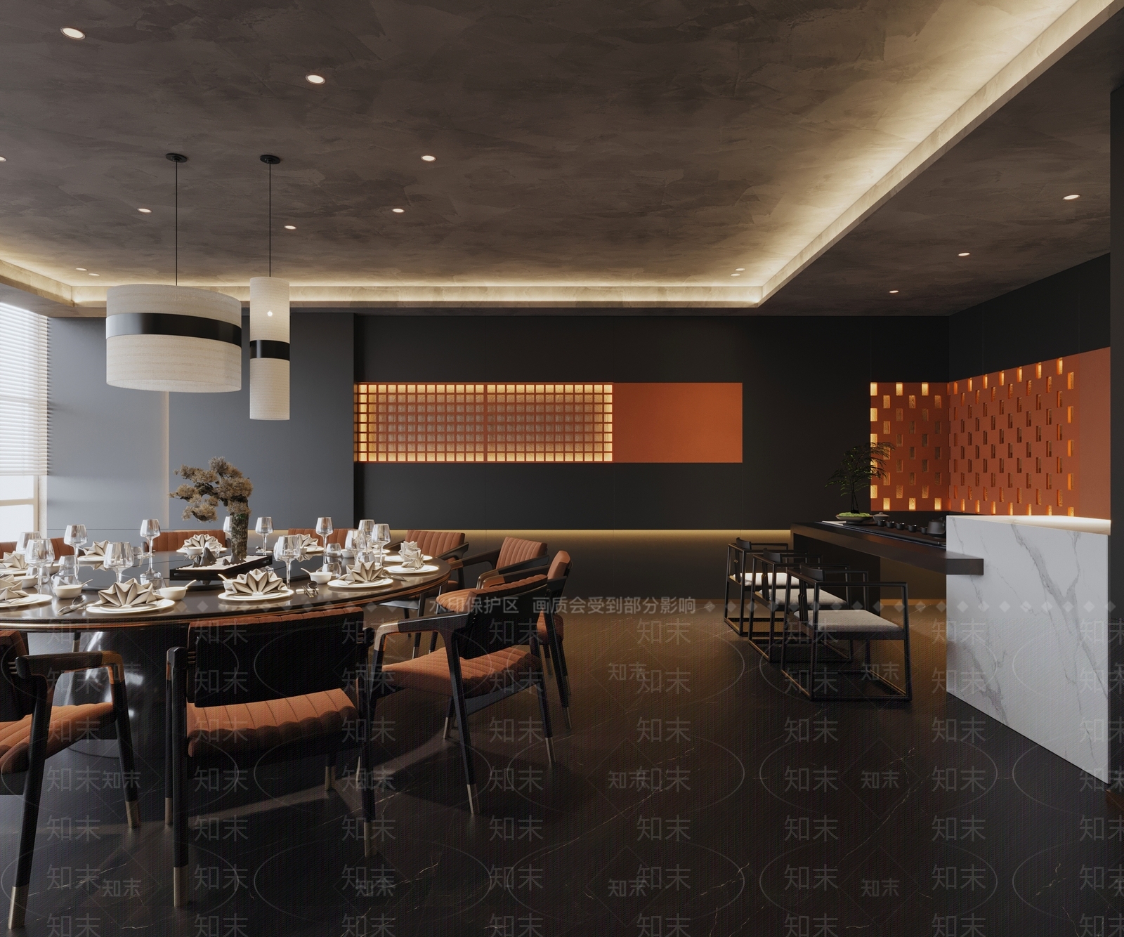 新中式中式包厢3D模型下载【ID:1178873867】