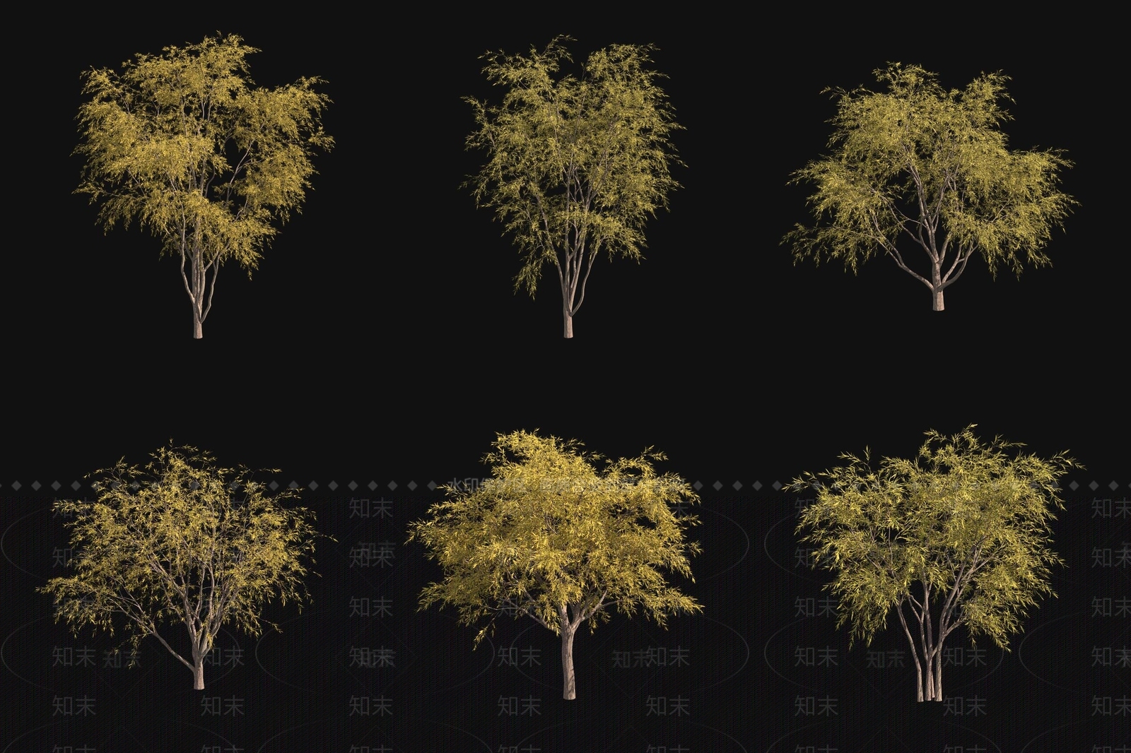 景观树3D模型下载【ID:1178901398】