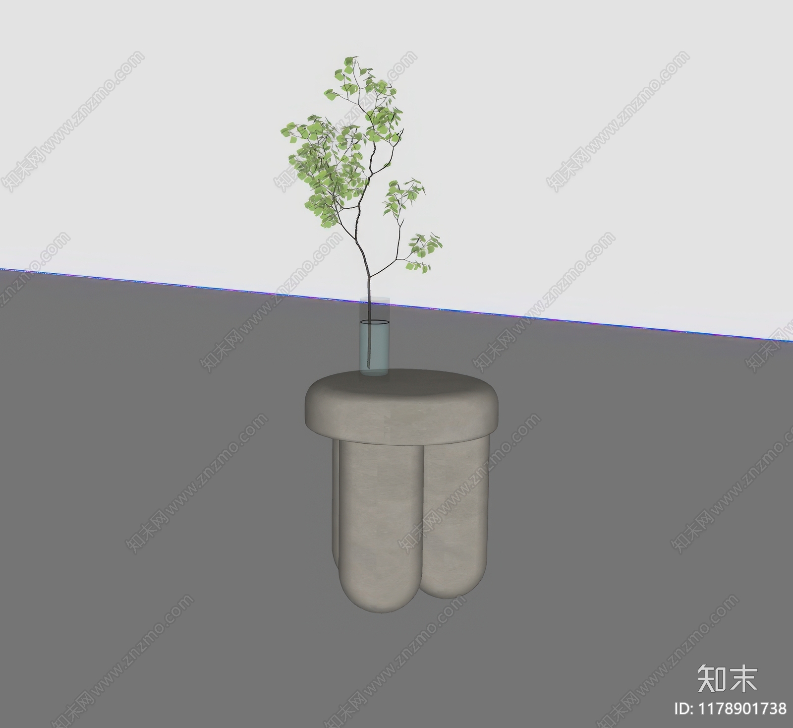 现代边几SU模型下载【ID:1178901738】