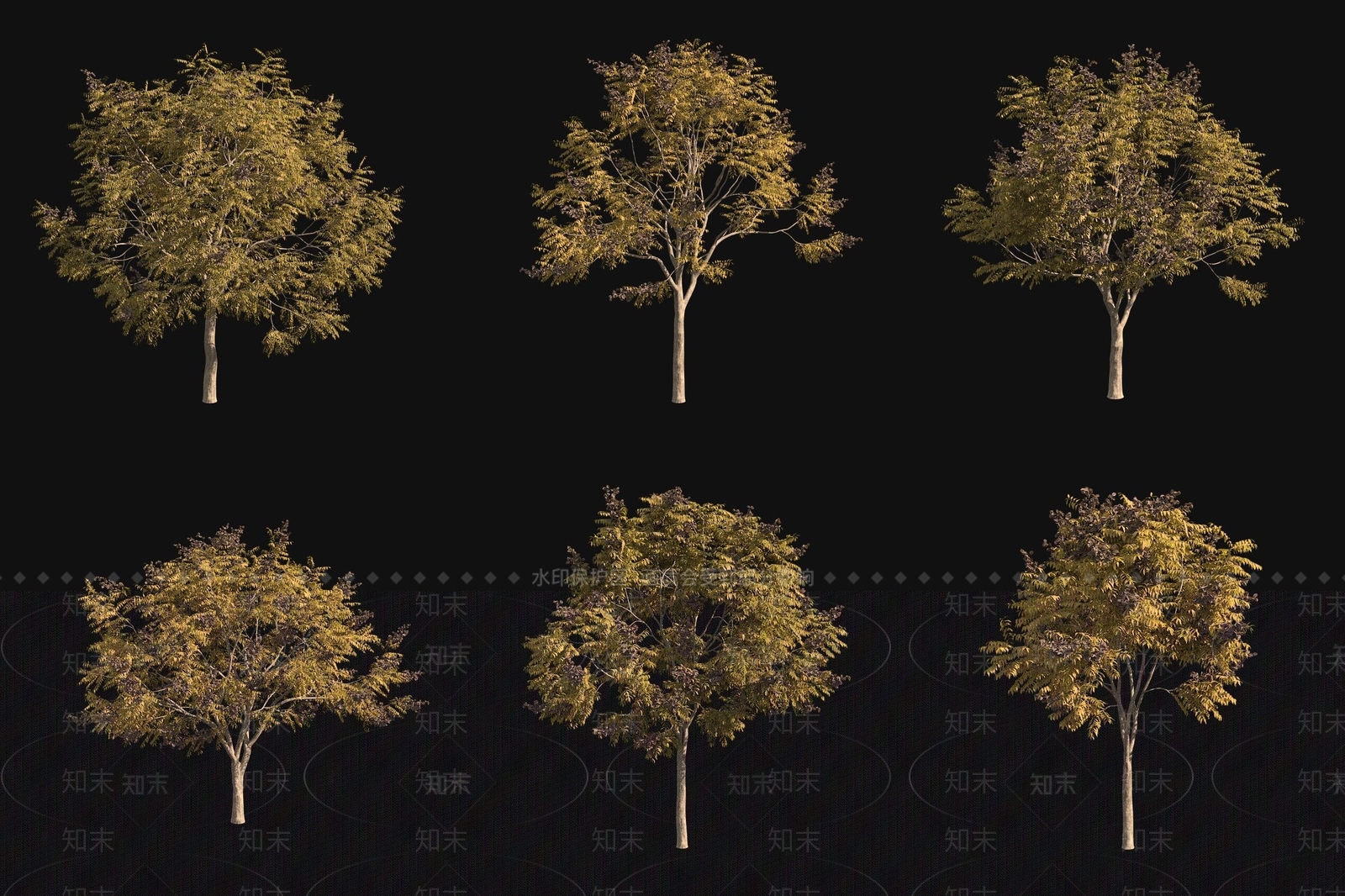 景观树3D模型下载【ID:1178902448】