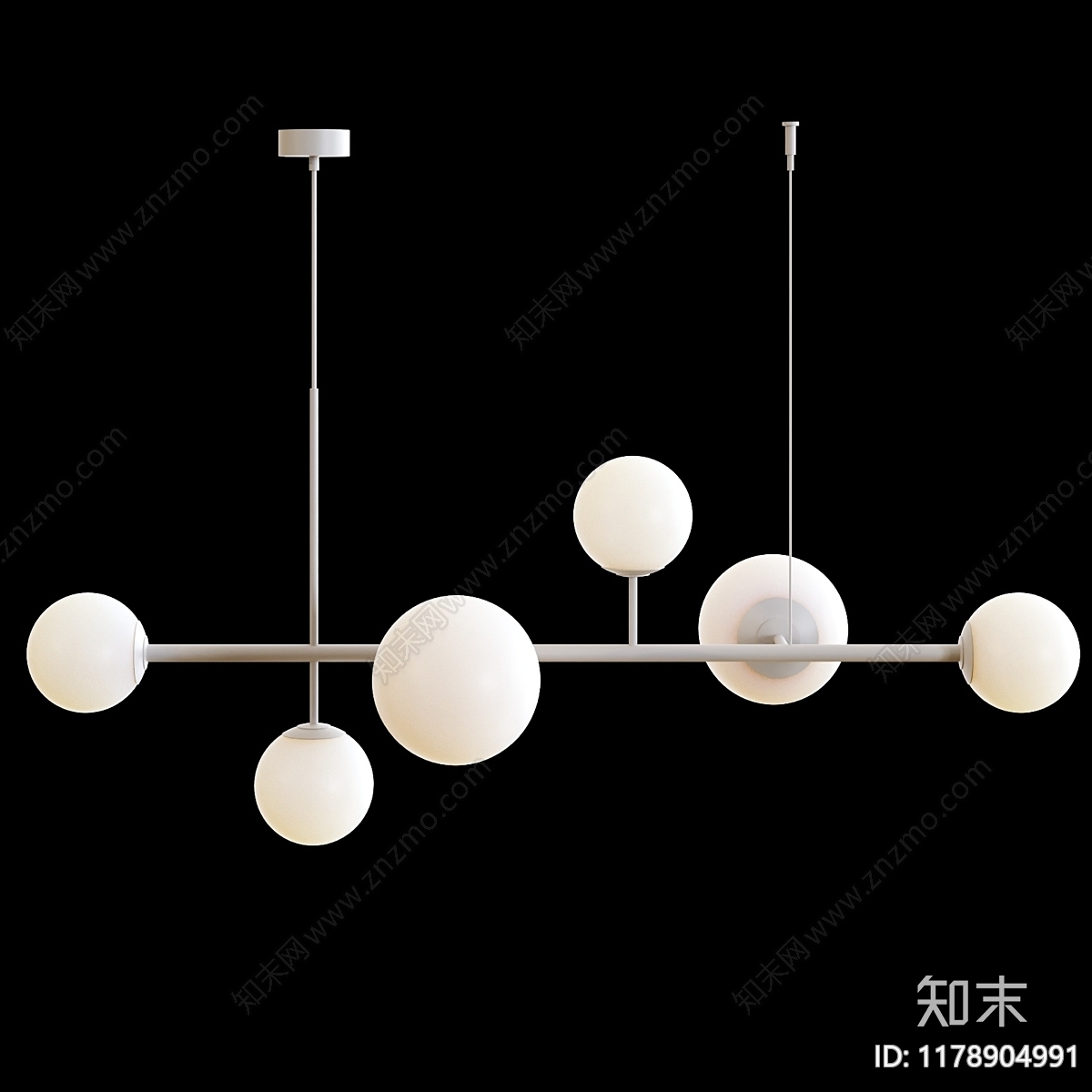 吊灯3D模型下载【ID:1178904991】