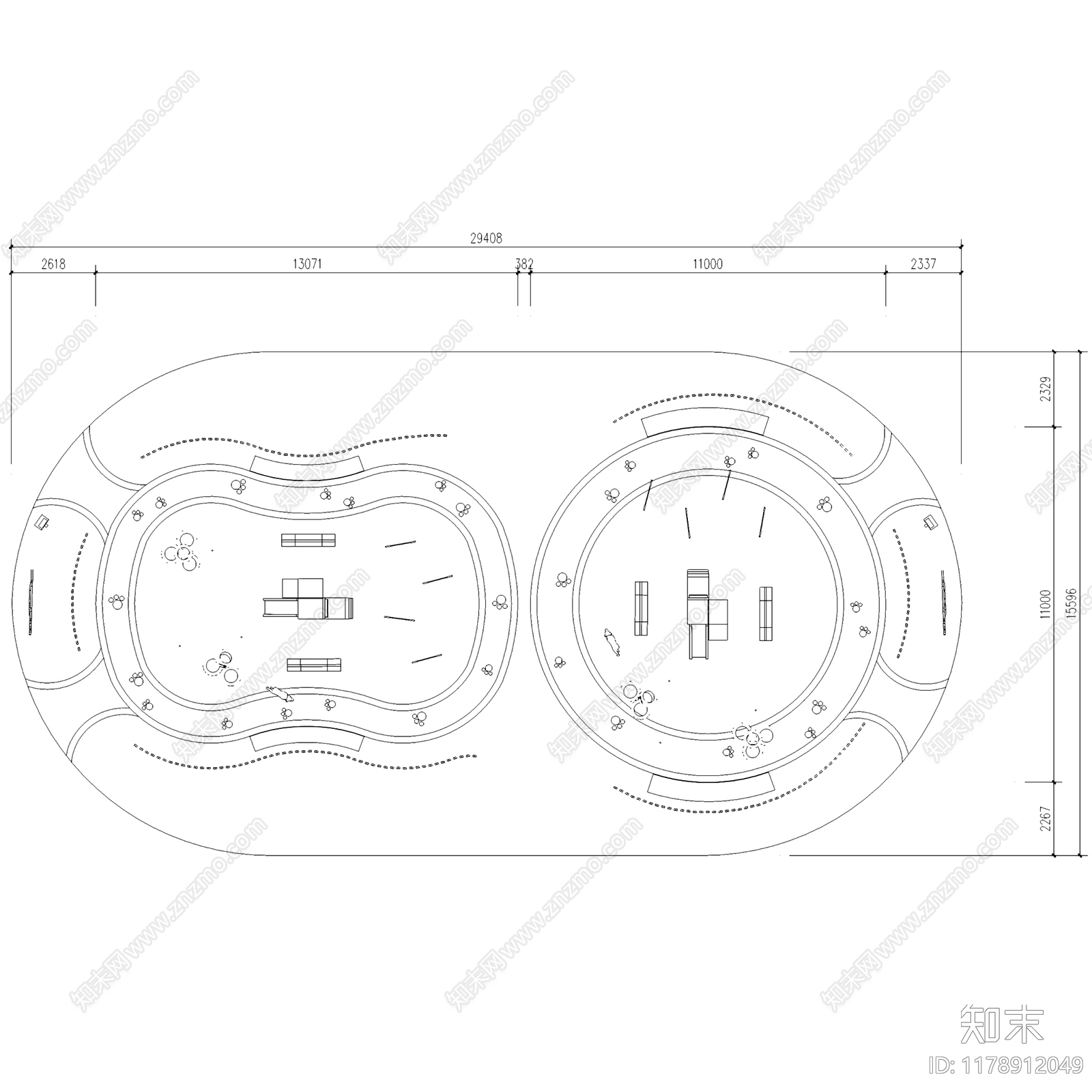 宠物店施工图下载【ID:1178912049】