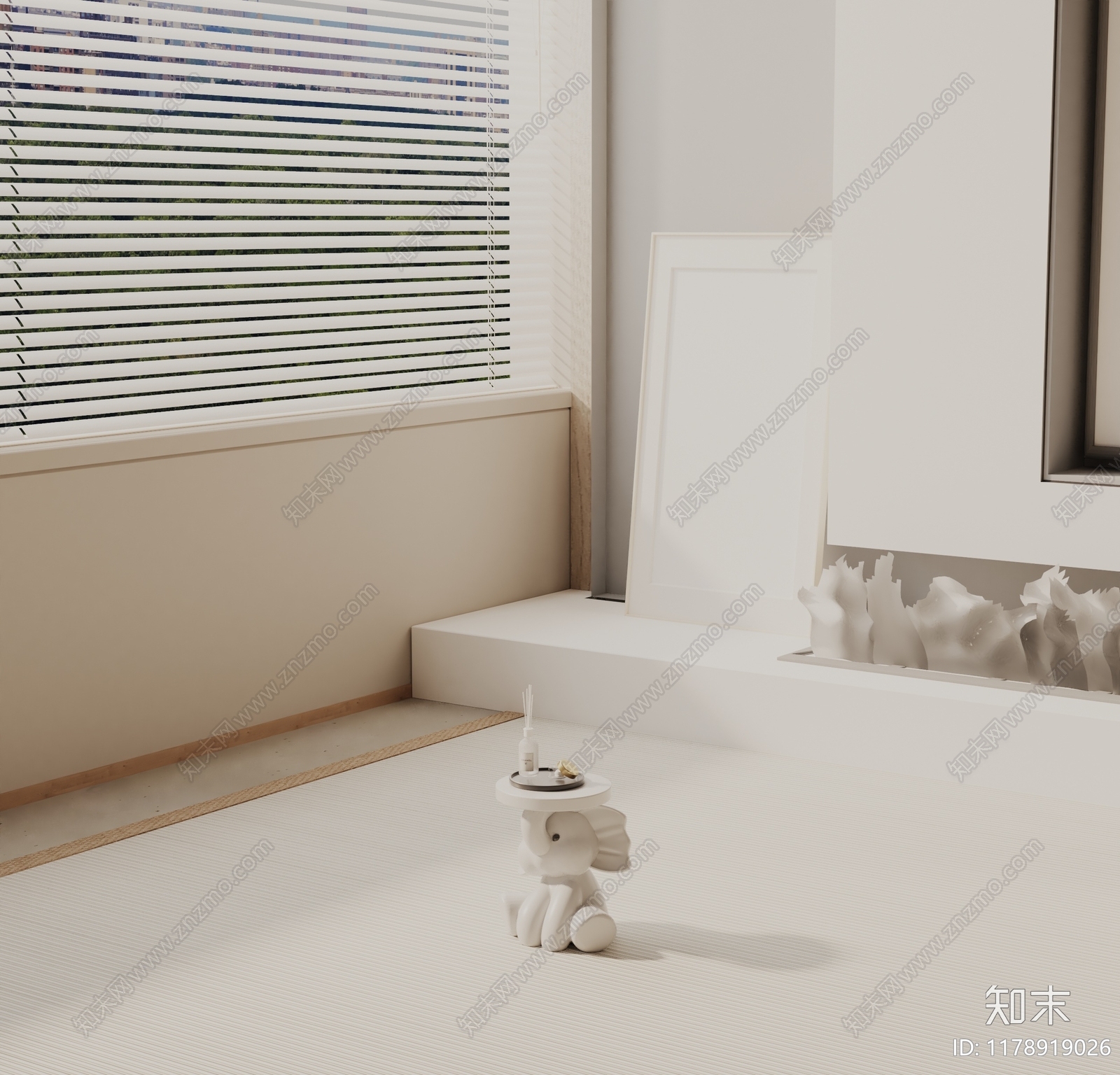 现代边几3D模型下载【ID:1178919026】