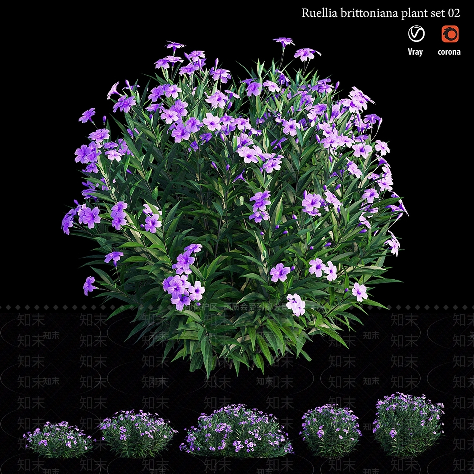 灌木3D模型下载【ID:1178950987】