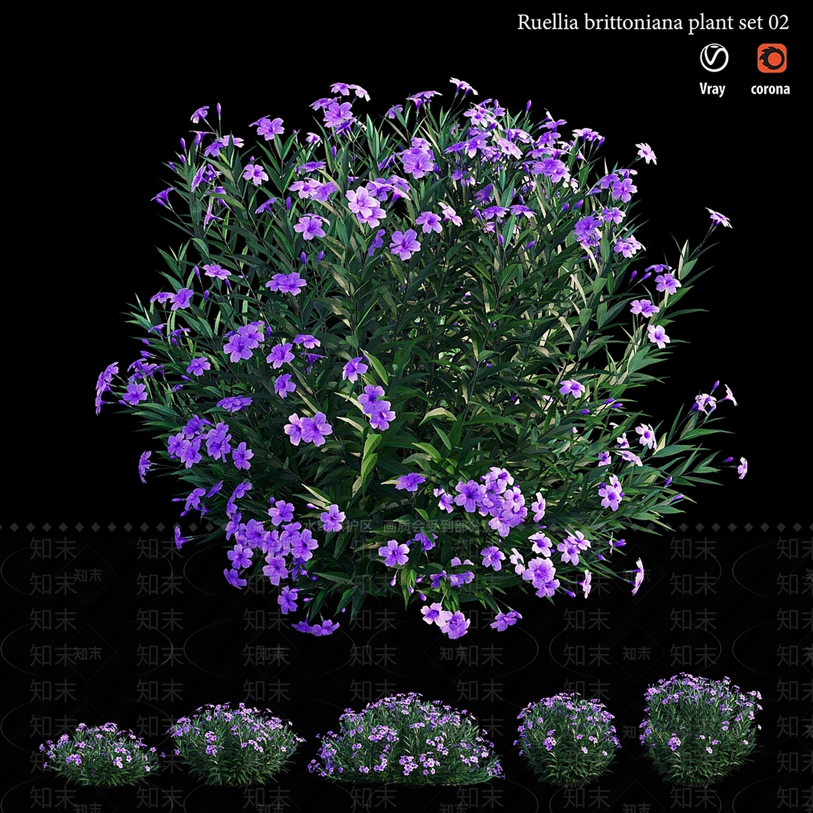 灌木3D模型下载【ID:1178950987】