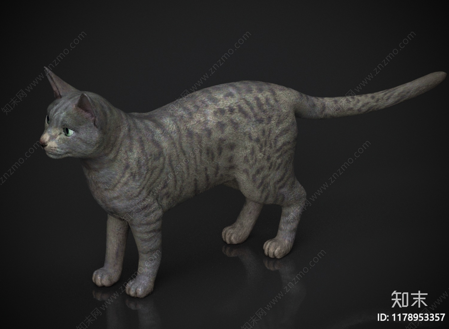 猫3D模型下载【ID:1178953357】