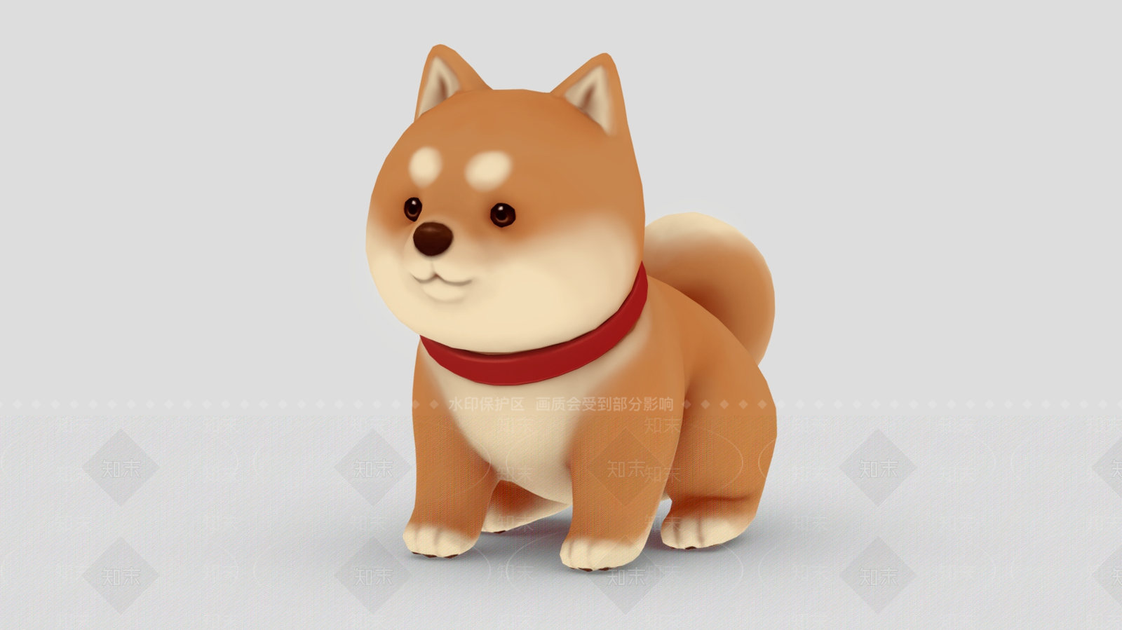 狗3D模型下载【ID:1178957036】