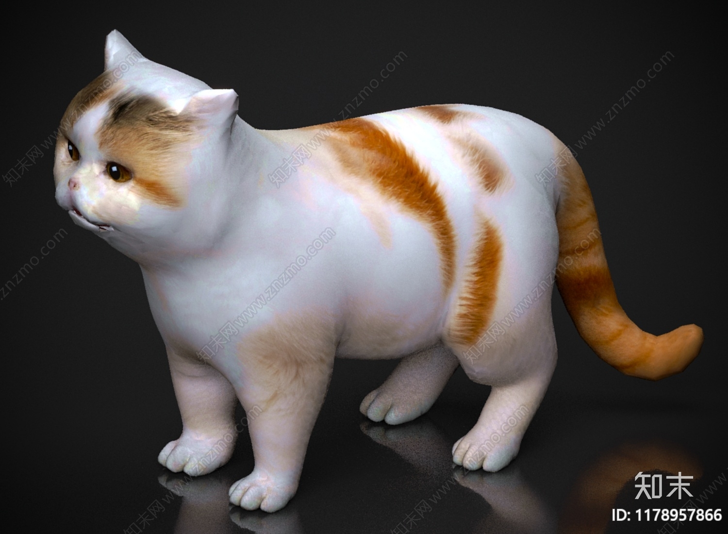 猫3D模型下载【ID:1178957866】