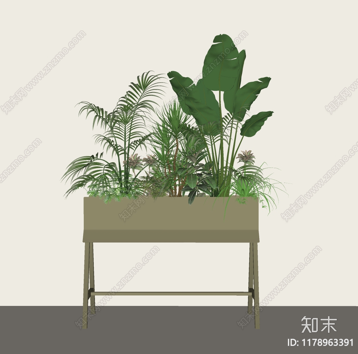 盆栽SU模型下载【ID:1178963391】