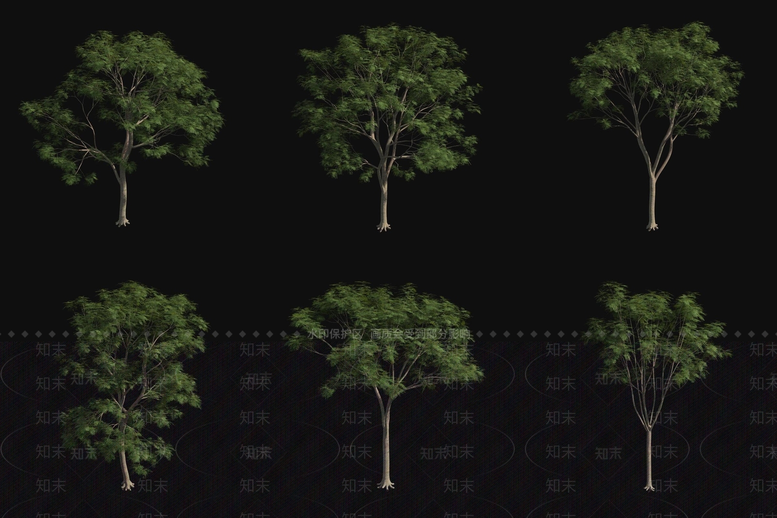景观树3D模型下载【ID:1178969590】